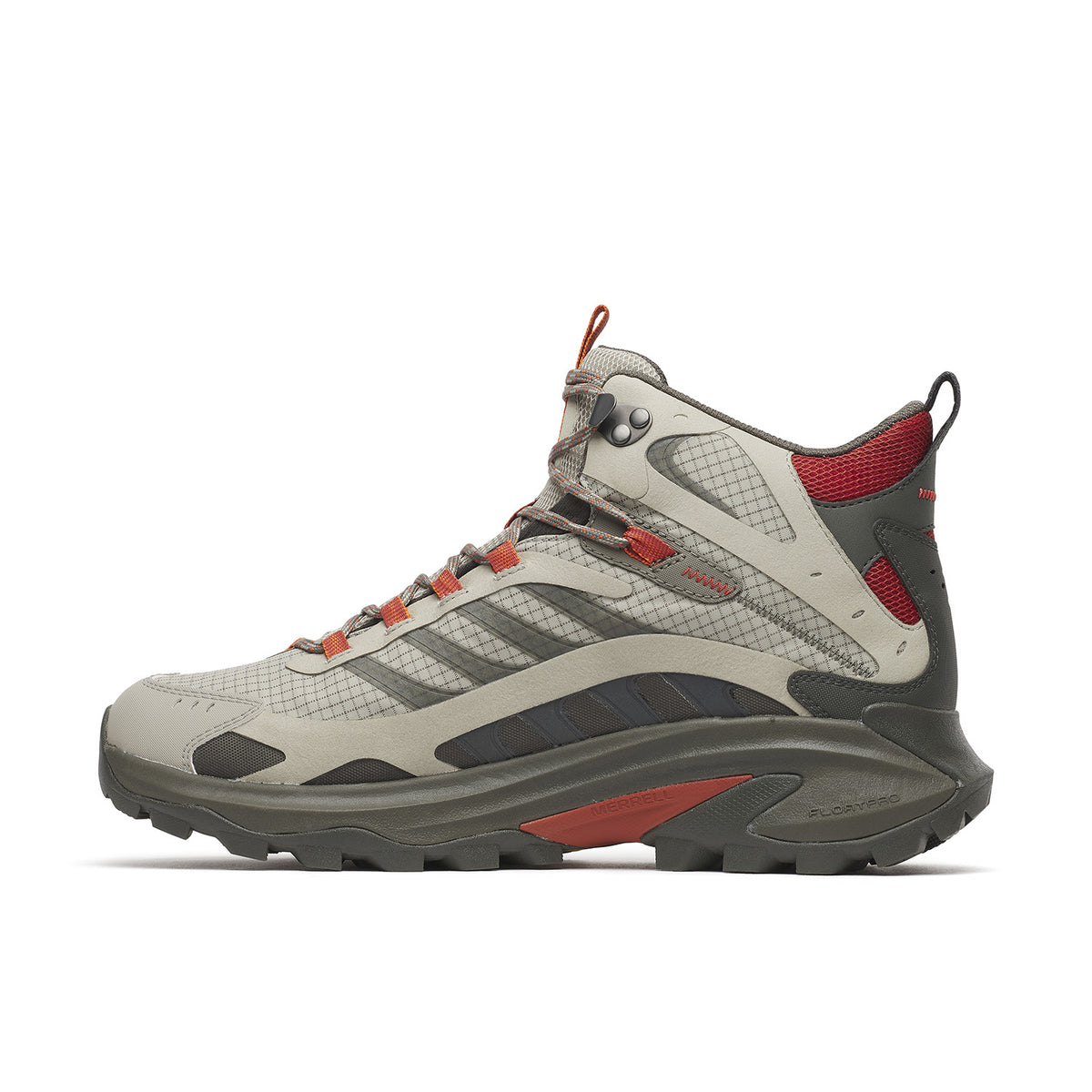 Botín Hombre Moab Speed 2 Mid Gore-Tex Gris Merrell