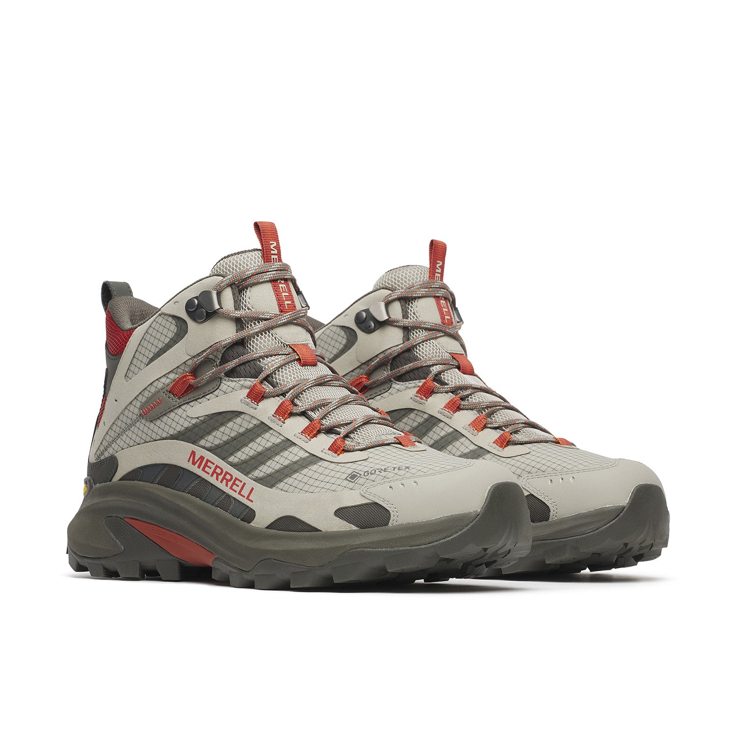 Botín Hombre Moab Speed 2 Mid Gore-Tex Gris Merrell