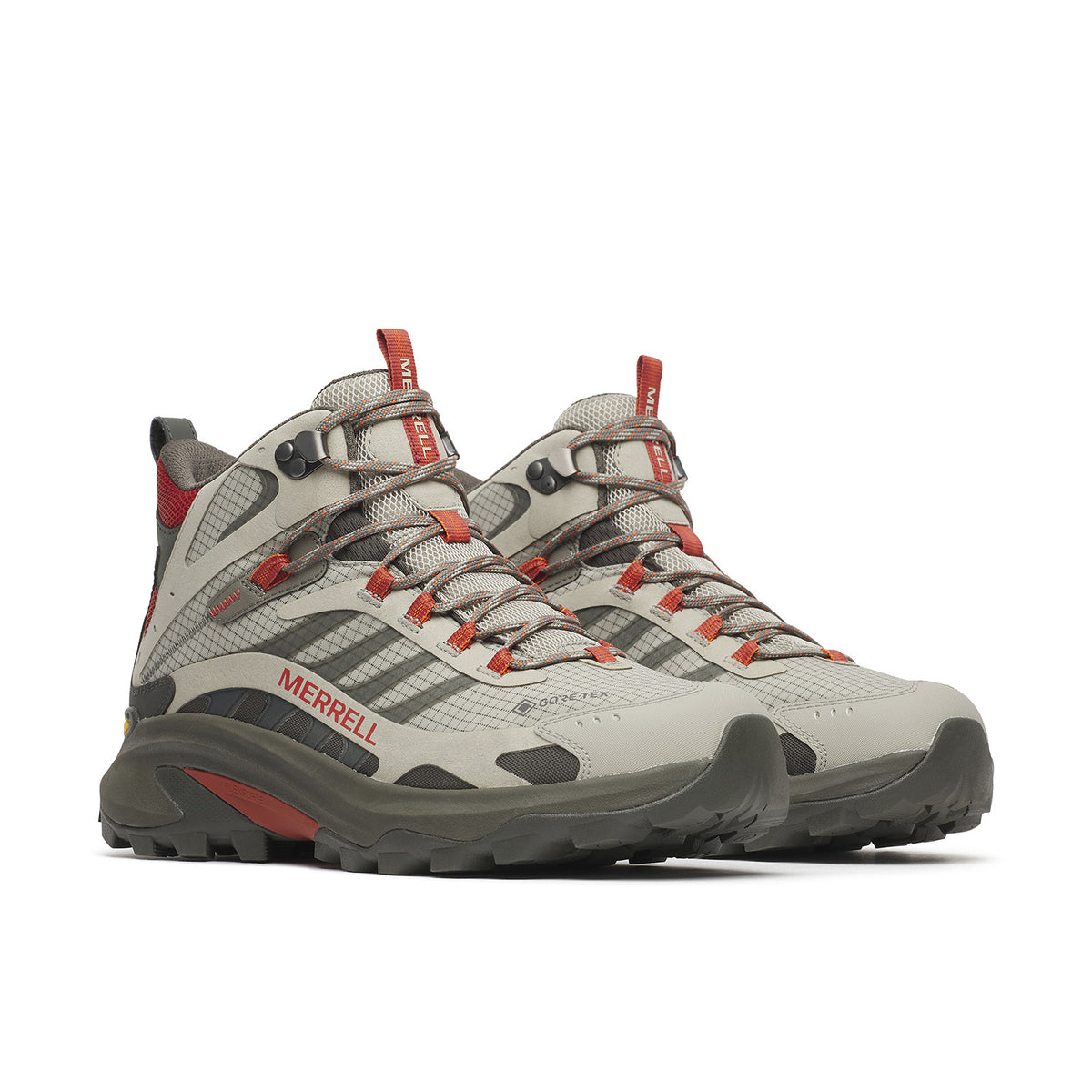 Botín Hombre Moab Speed 2 Mid Gore-Tex Gris Merrell