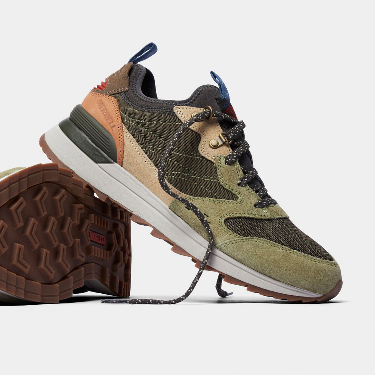 Zapatilla Hombre Alpine 83 Sneaker Recraft Oliva Merrell