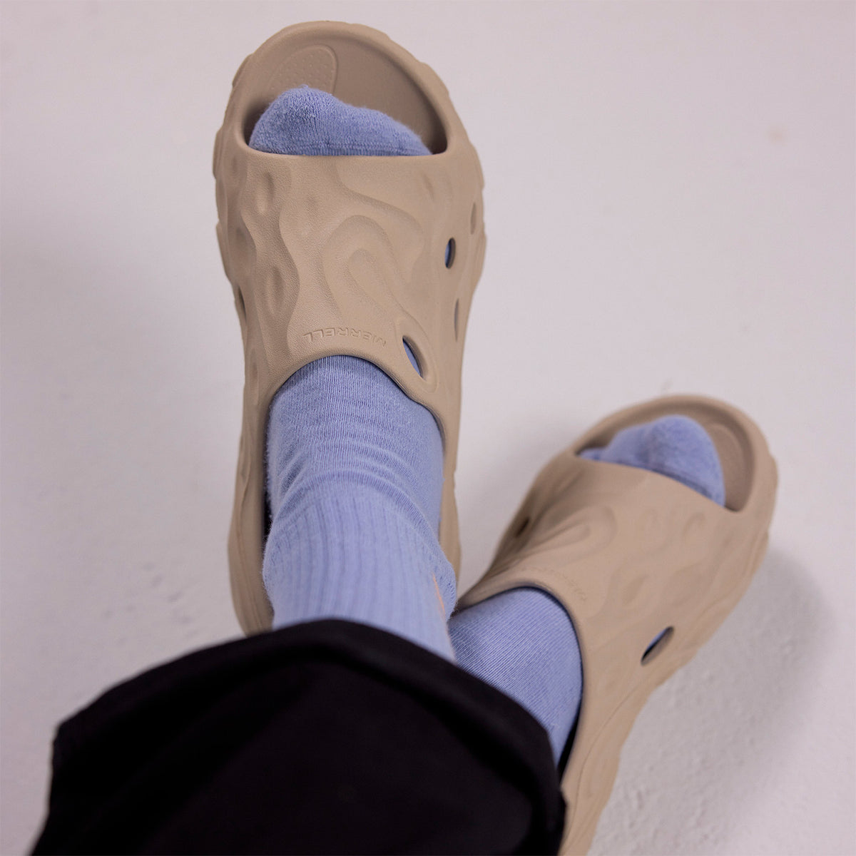 Hydro Slide 2 Mujer Crema Merrell