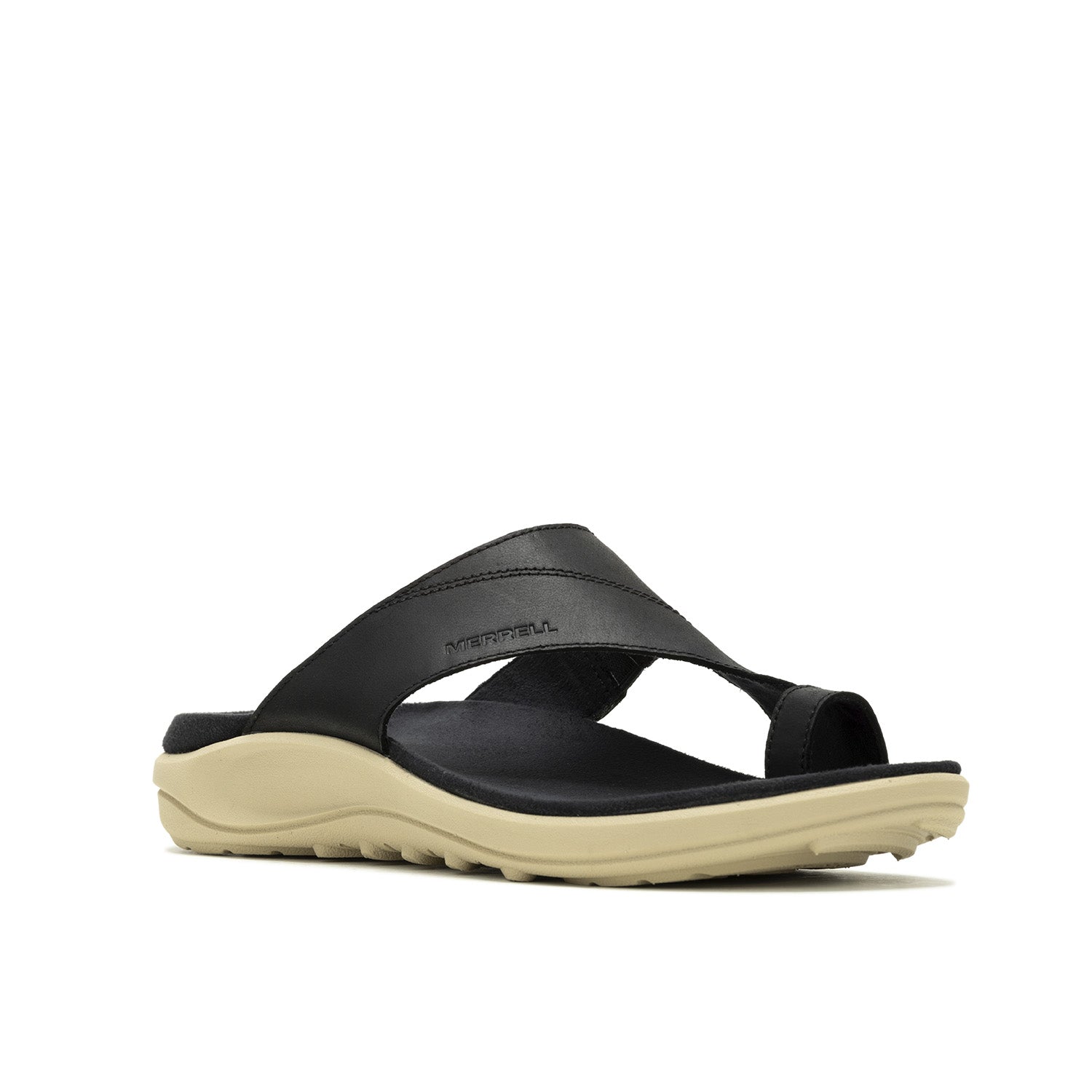 Sandalia Mujer District 4 Luxe Post Negro Merrell
