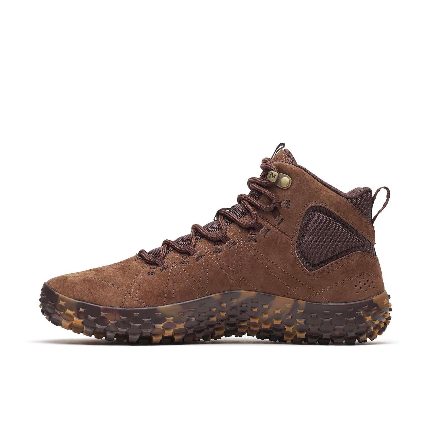Botin Hombre Wrapt Mid Waterproof Café Merrell