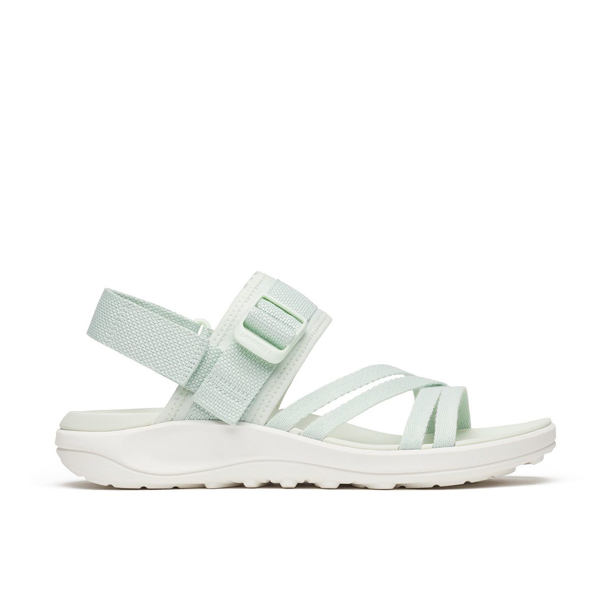 Sandalia Mujer District 4 Backstrap Verde Claro Merrell