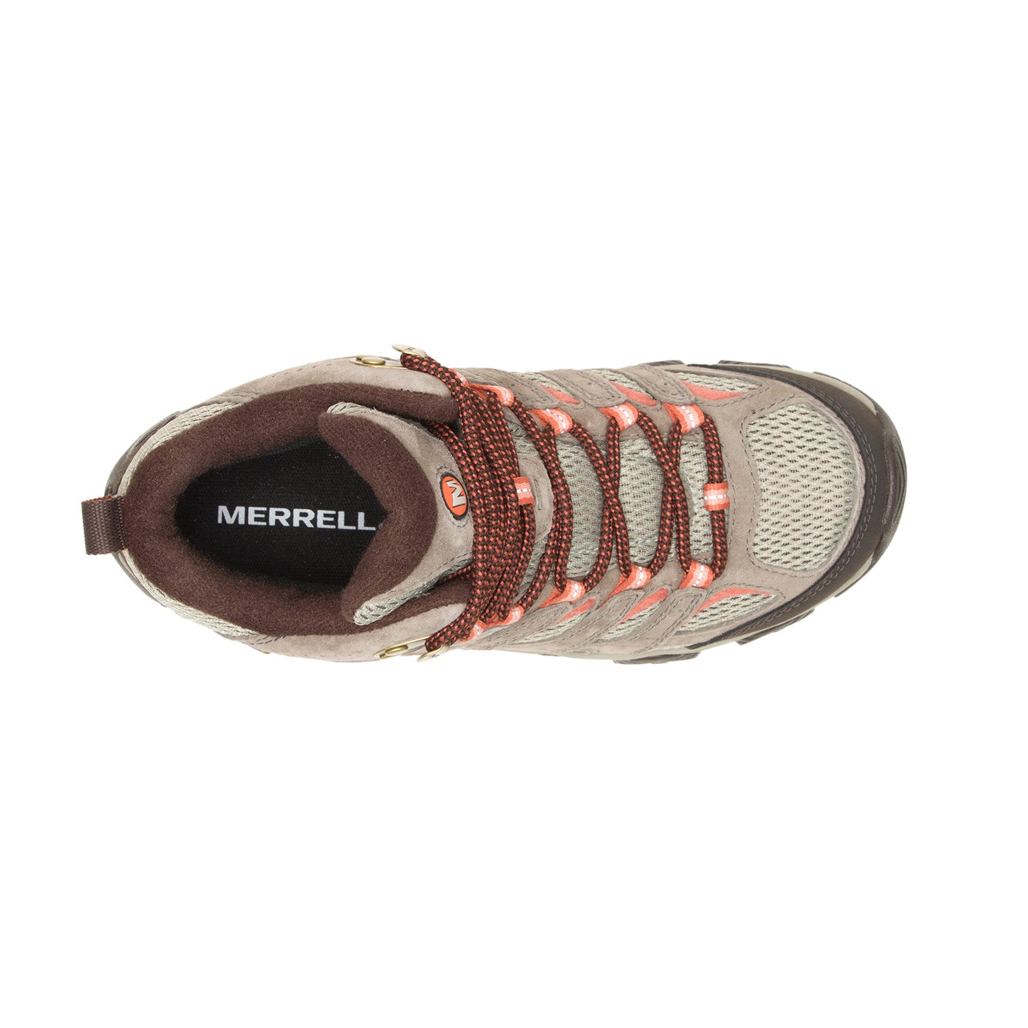 Botin Mujer Moab 3 Mid Waterproof Café Claro Merrell