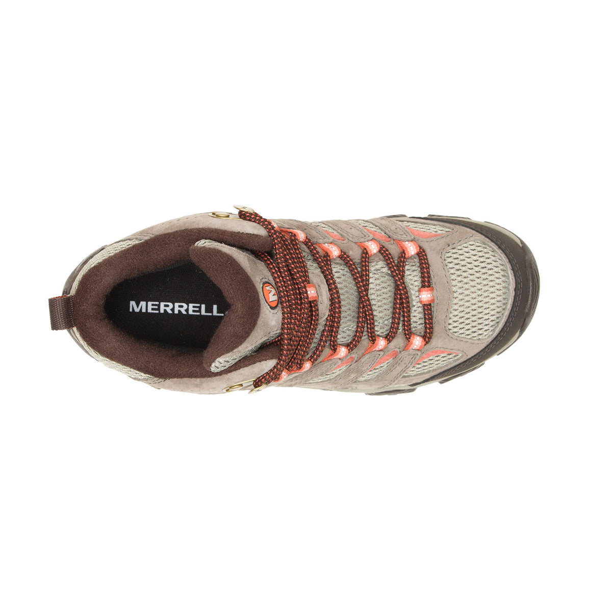 Botin Mujer Moab 3 Mid Waterproof Café Claro Merrell