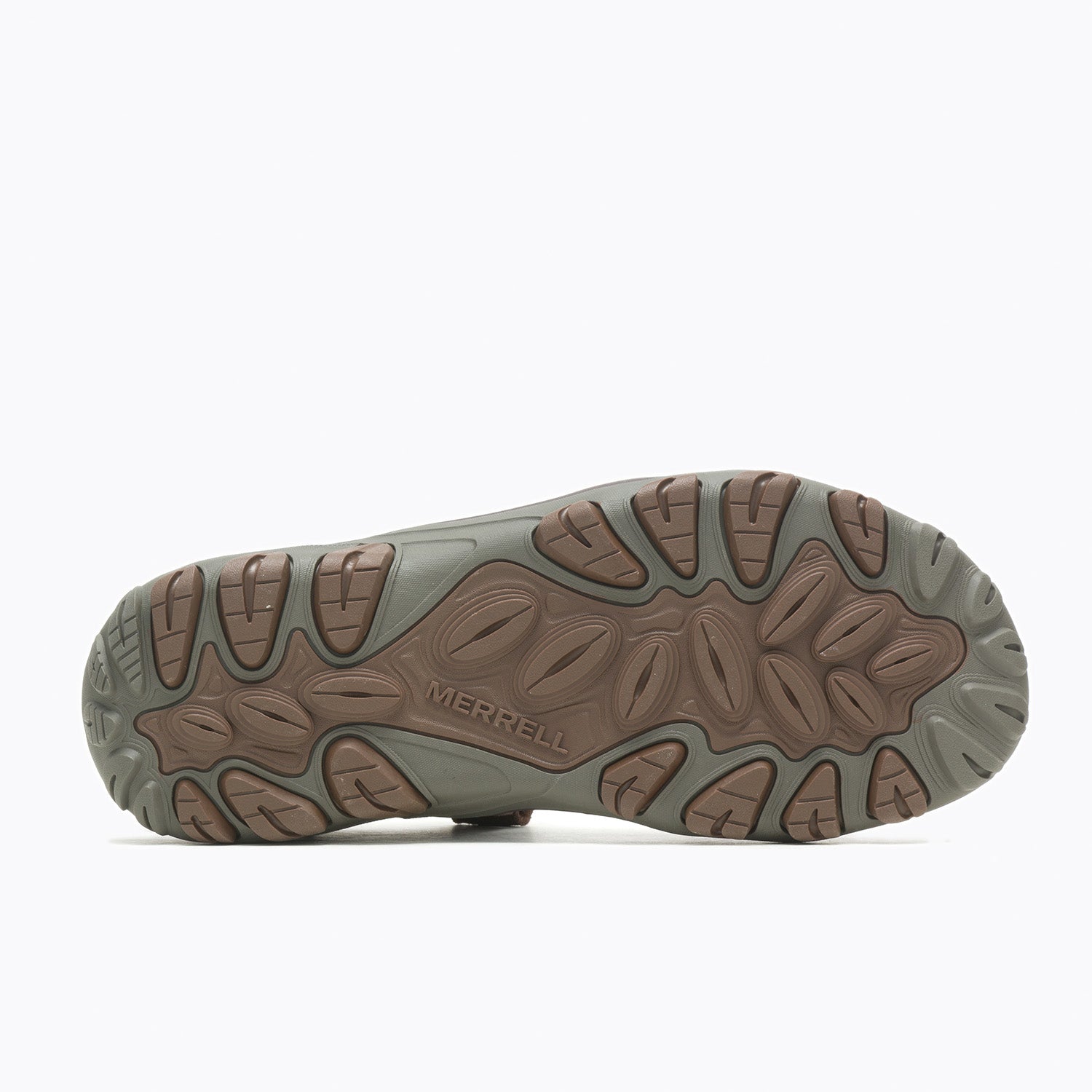 Sandalia Hombre Huntington Leather Convert Café Merrell