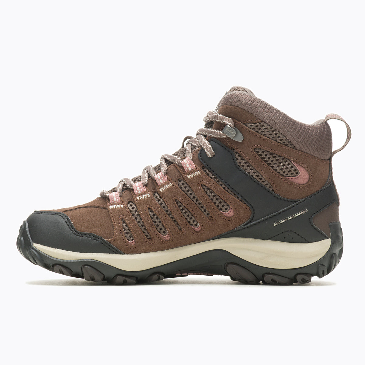 Botin Mujer Crosslander 3 Mid Waterproof Café Merrell