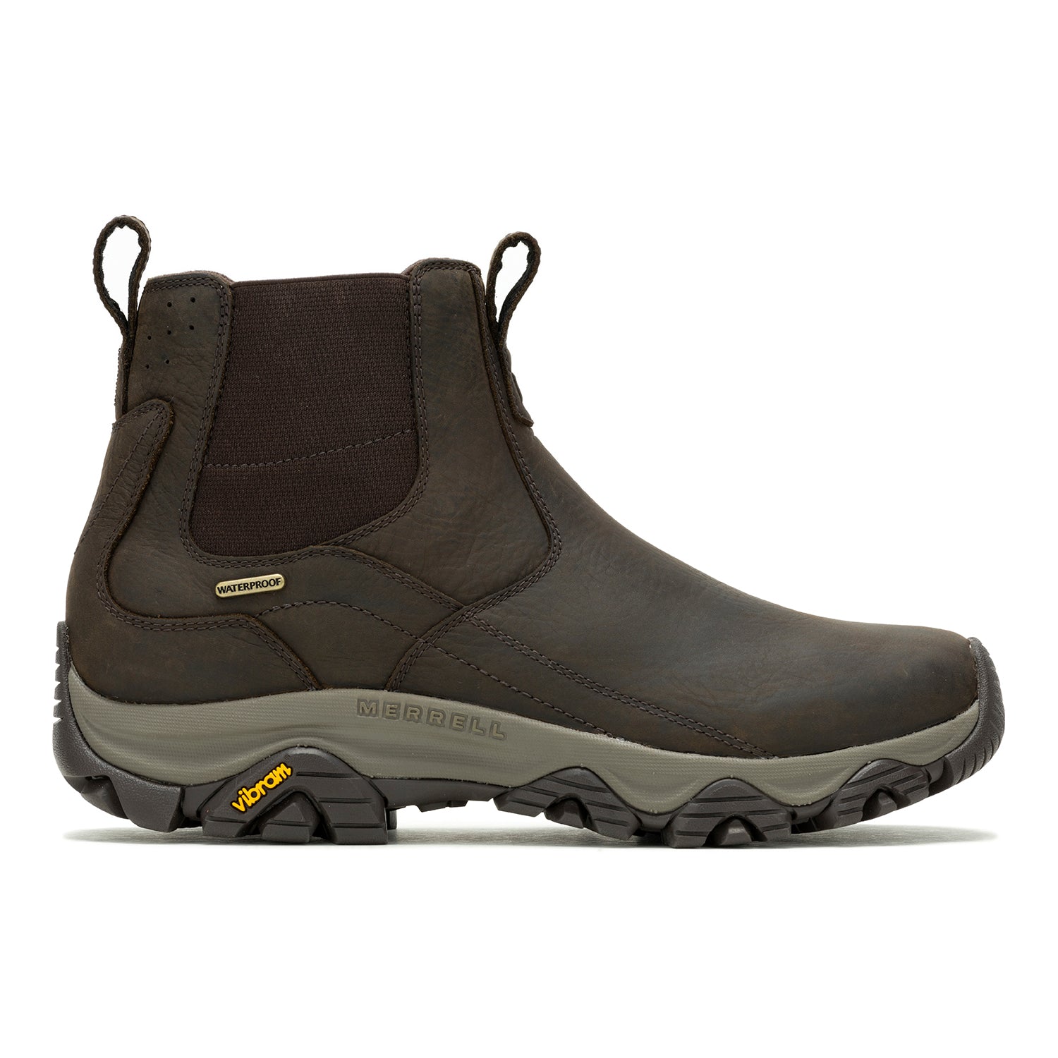 Botin Hombre Moab Adventure 3 Chelsea Waterproof Café Merrell