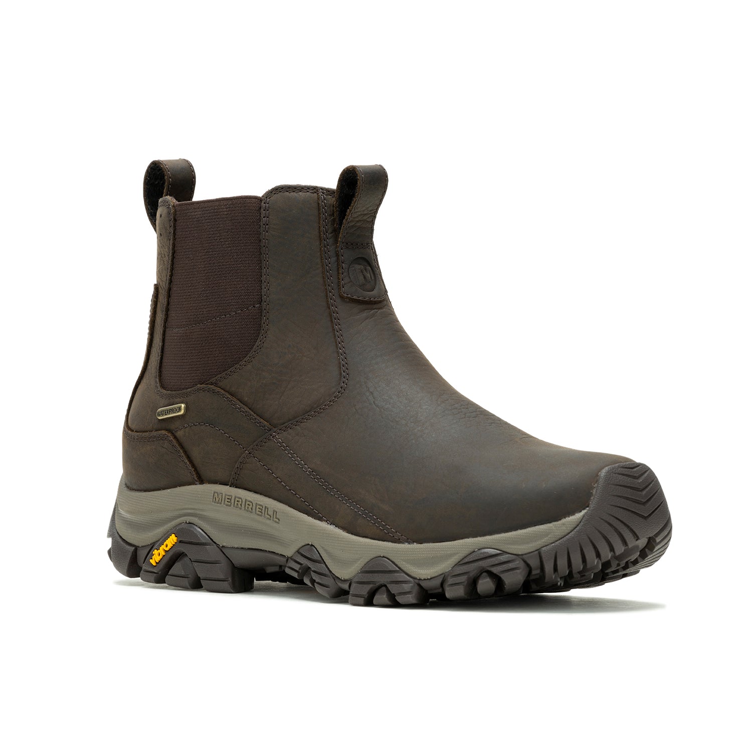 Botin Hombre Moab Adventure 3 Chelsea Waterproof Café Merrell