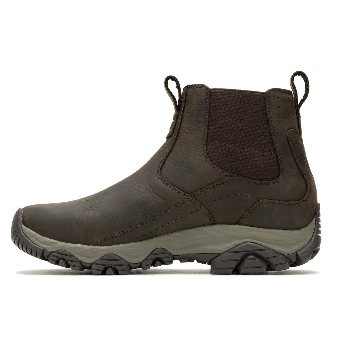 Botin Hombre Moab Adventure 3 Chelsea Waterproof Café Merrell