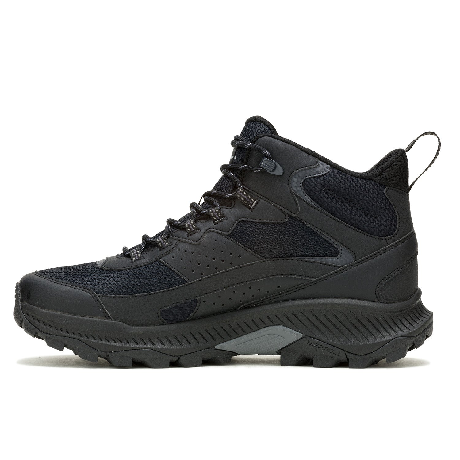 Botín Hombre Speed Strike 2 Mid Waterproof Negro Merrell