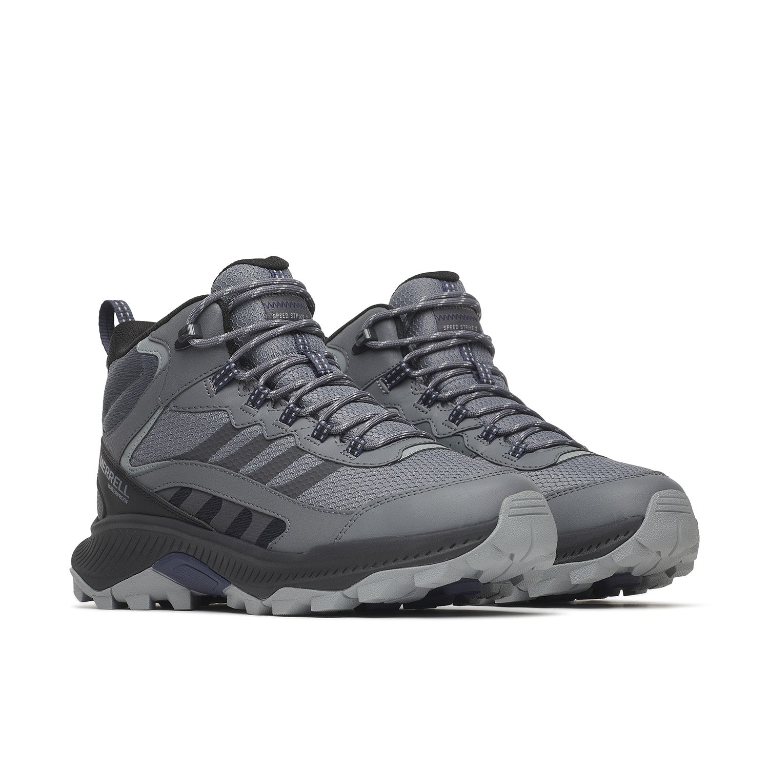 Botin Hombre Speed Strike 2 Mid Waterproof Gris Merrell