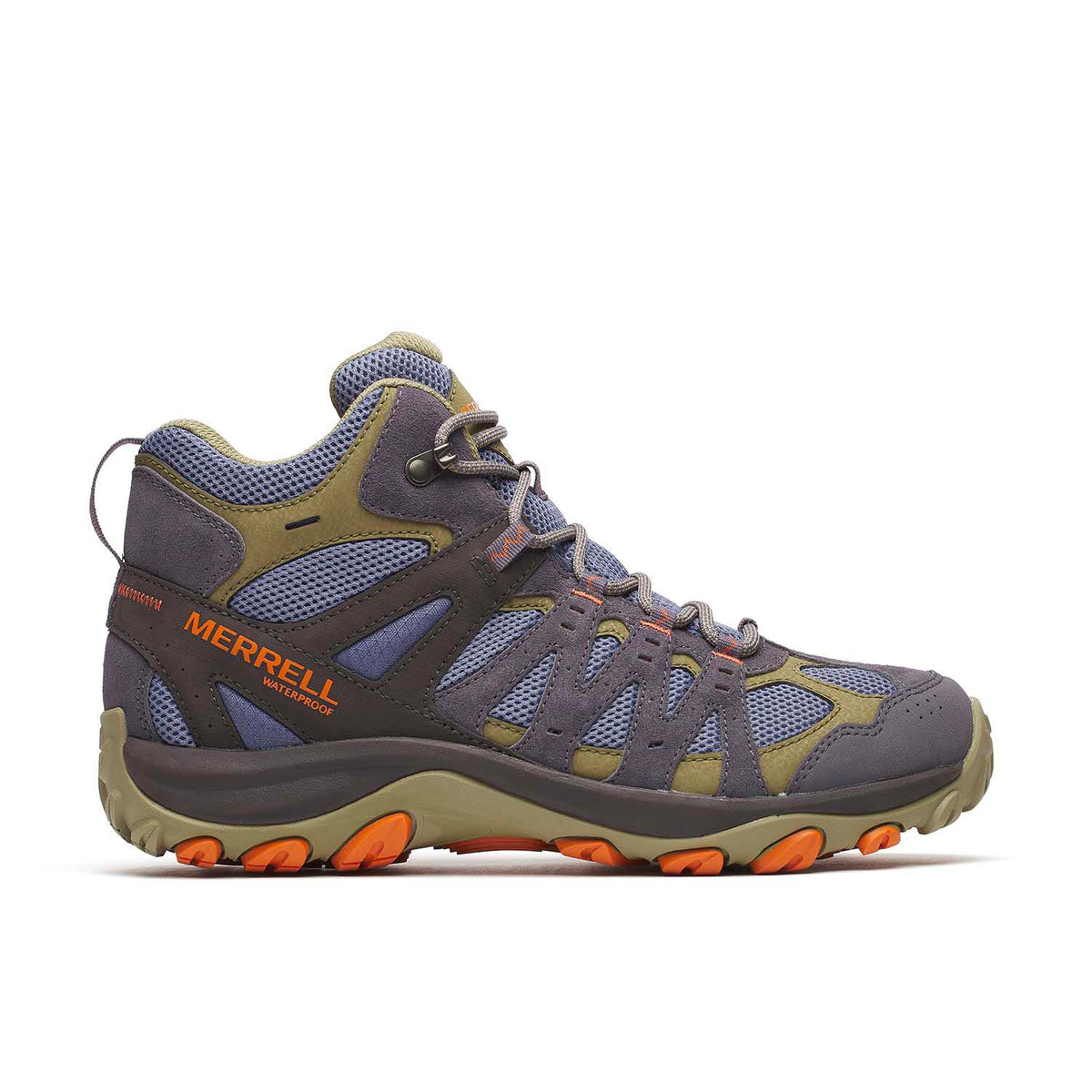 Botin Hombre Accentor 3 Mid Waterproof Indigo Merrell