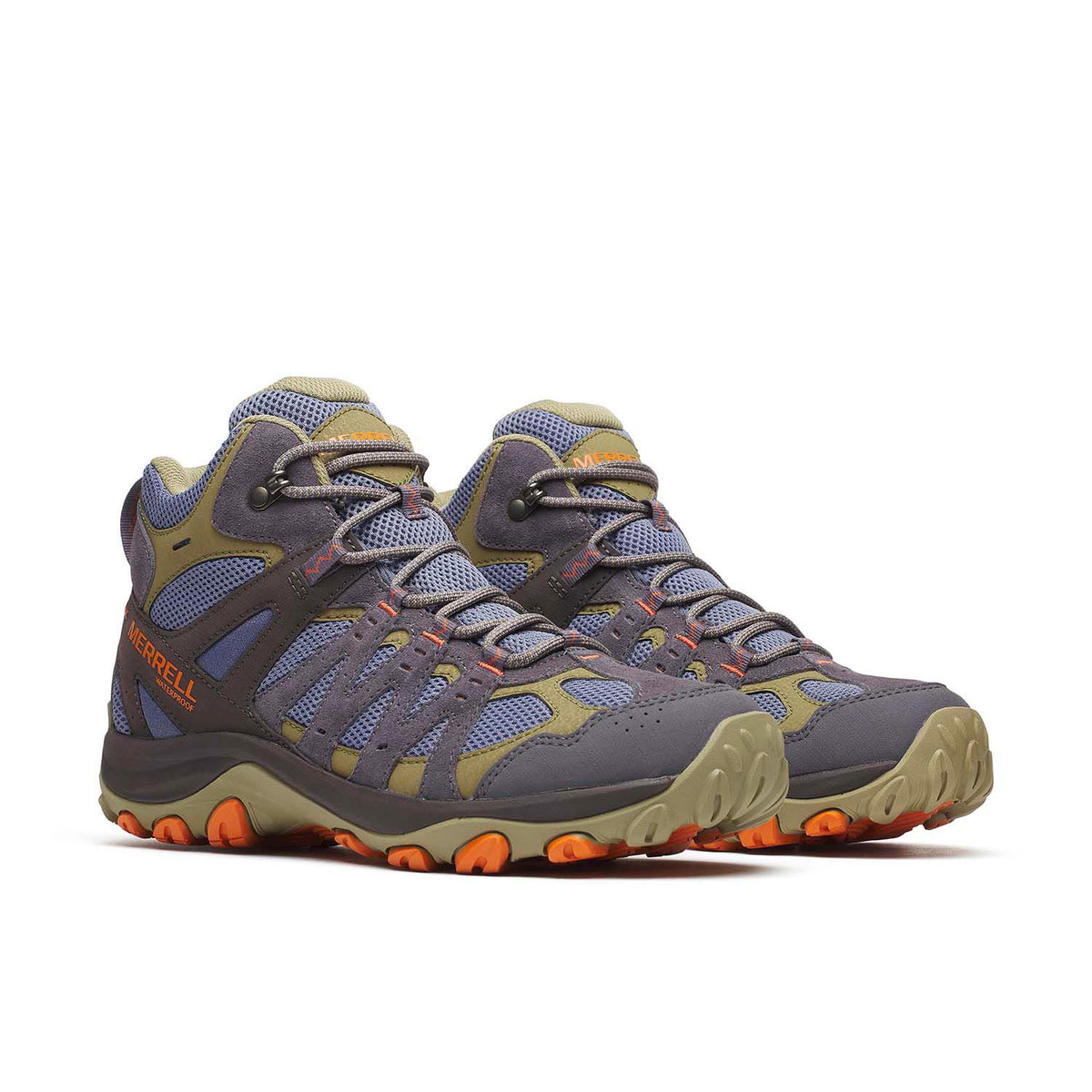 Botin Hombre Accentor 3 Mid Waterproof Indigo Merrell