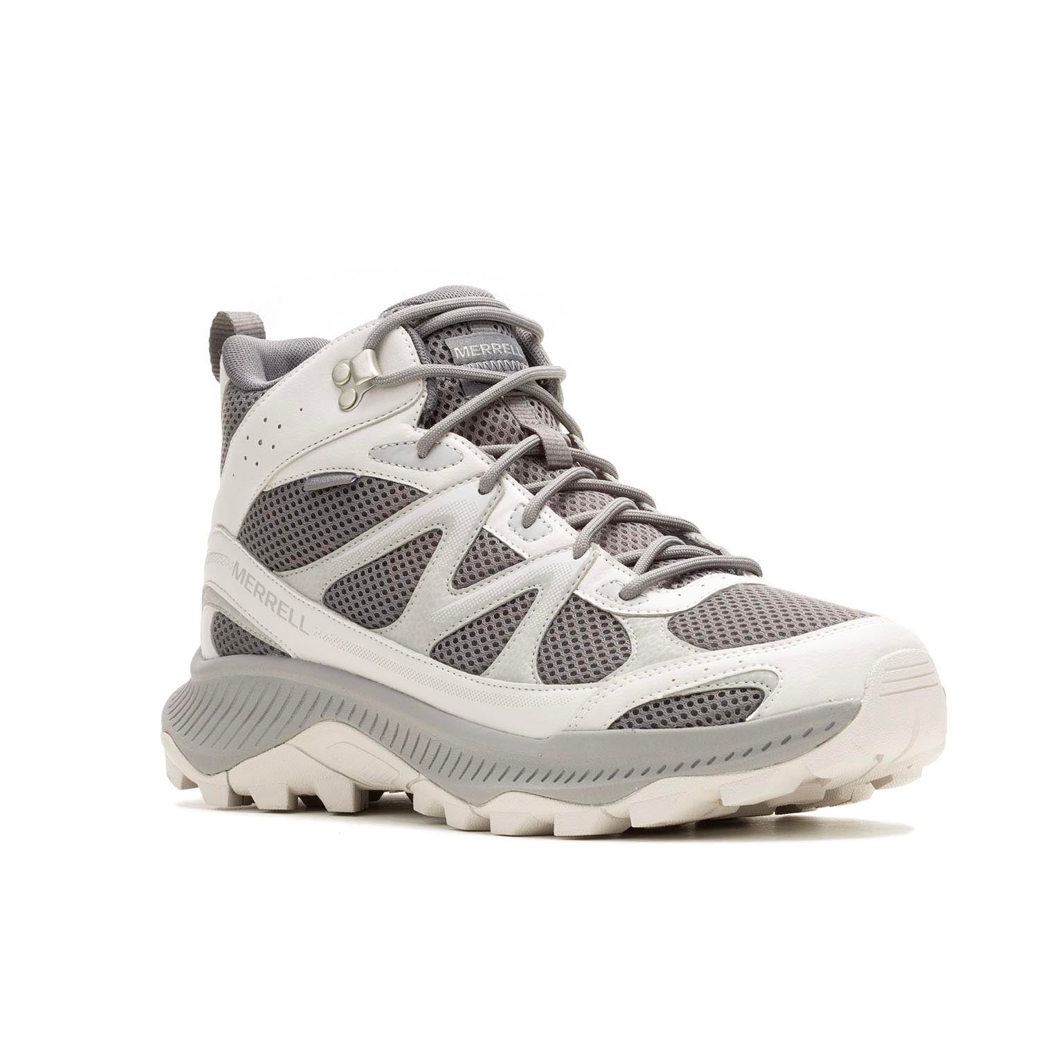 Botin Hombre Tempo Exp Mid Waterproof Gris Claro Merrell