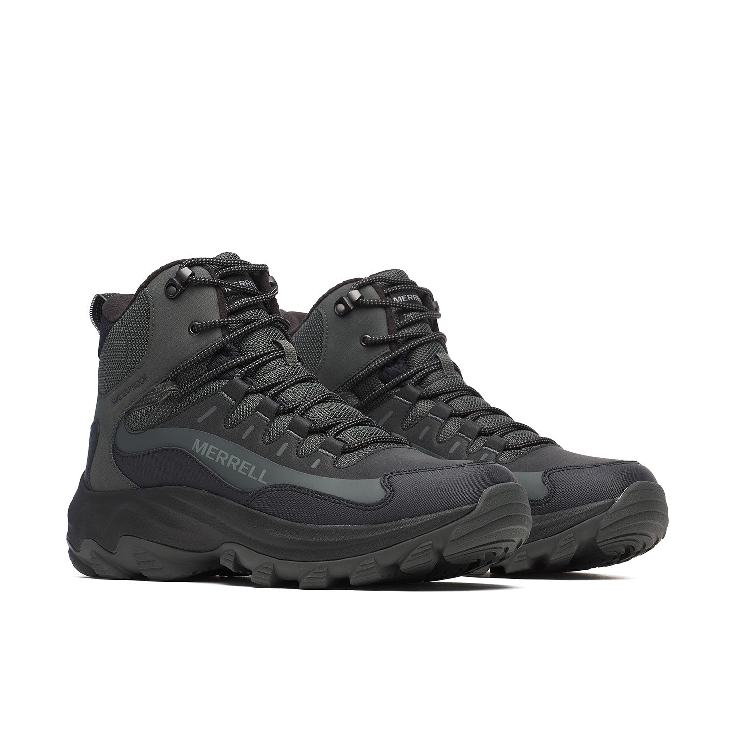 Botin Hombre Thermo Chill 2 Mid Waterproof Negro Merrell