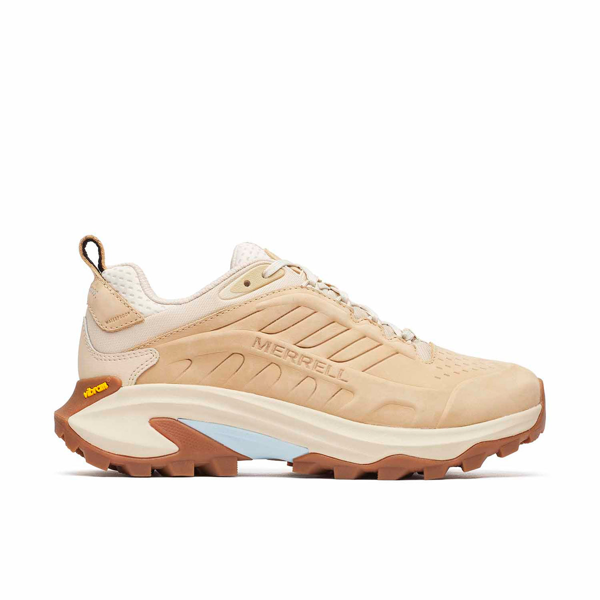 Zapatilla Mujer Moab Speed 2 Leather Waterproof Beige Merrell