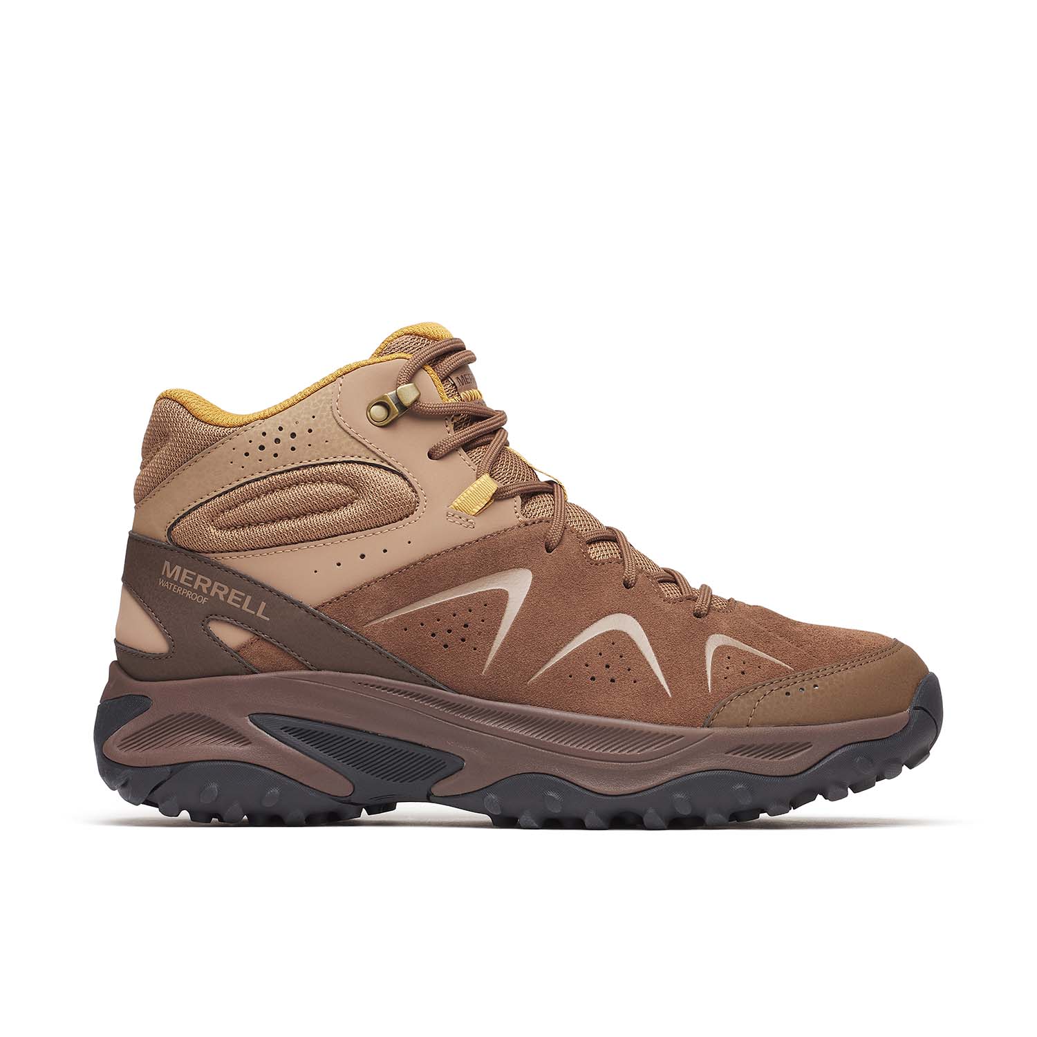 Botin Hombre Yokota 3 Mid Waterproof Café Merrell