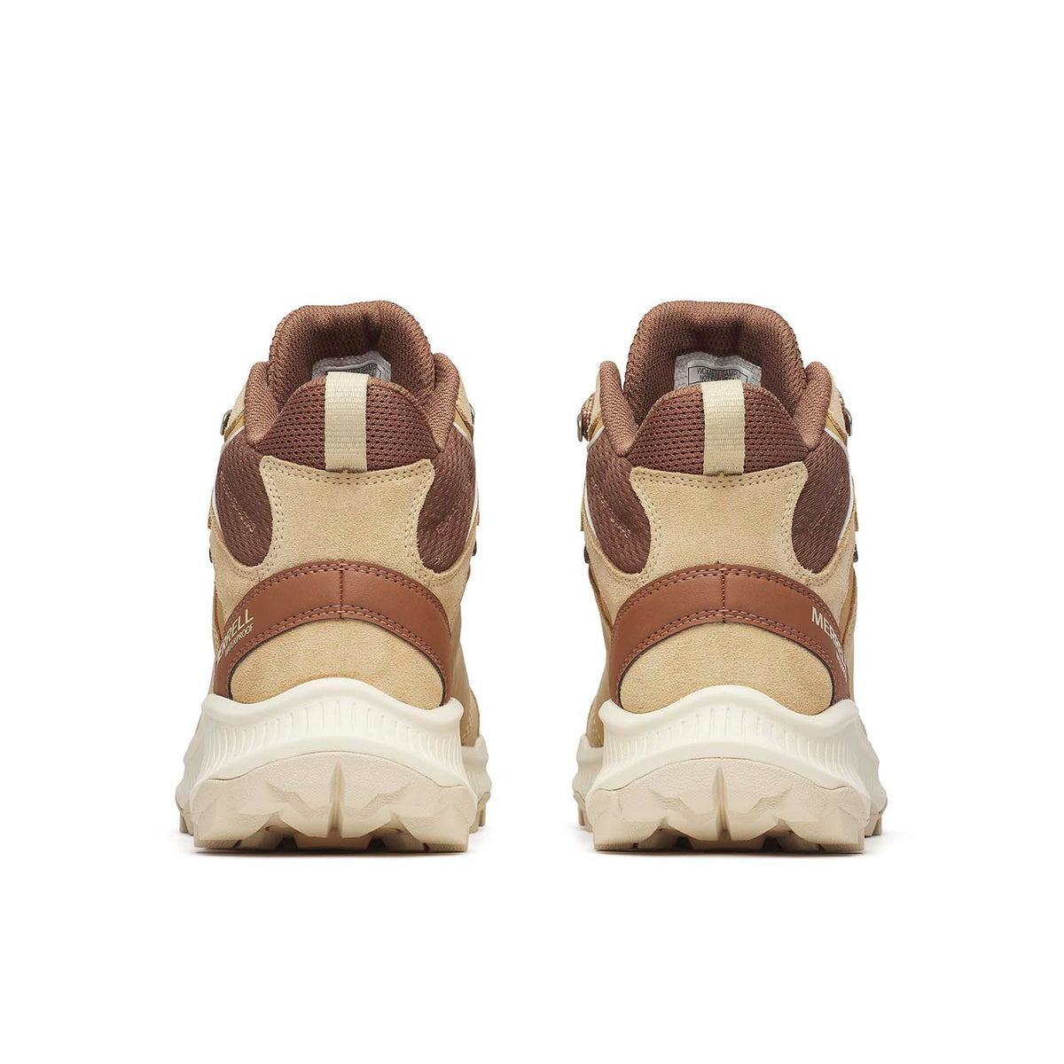 Botin Mujer Speed Strike 2 Leather Mid Waterproof Beige Merrell