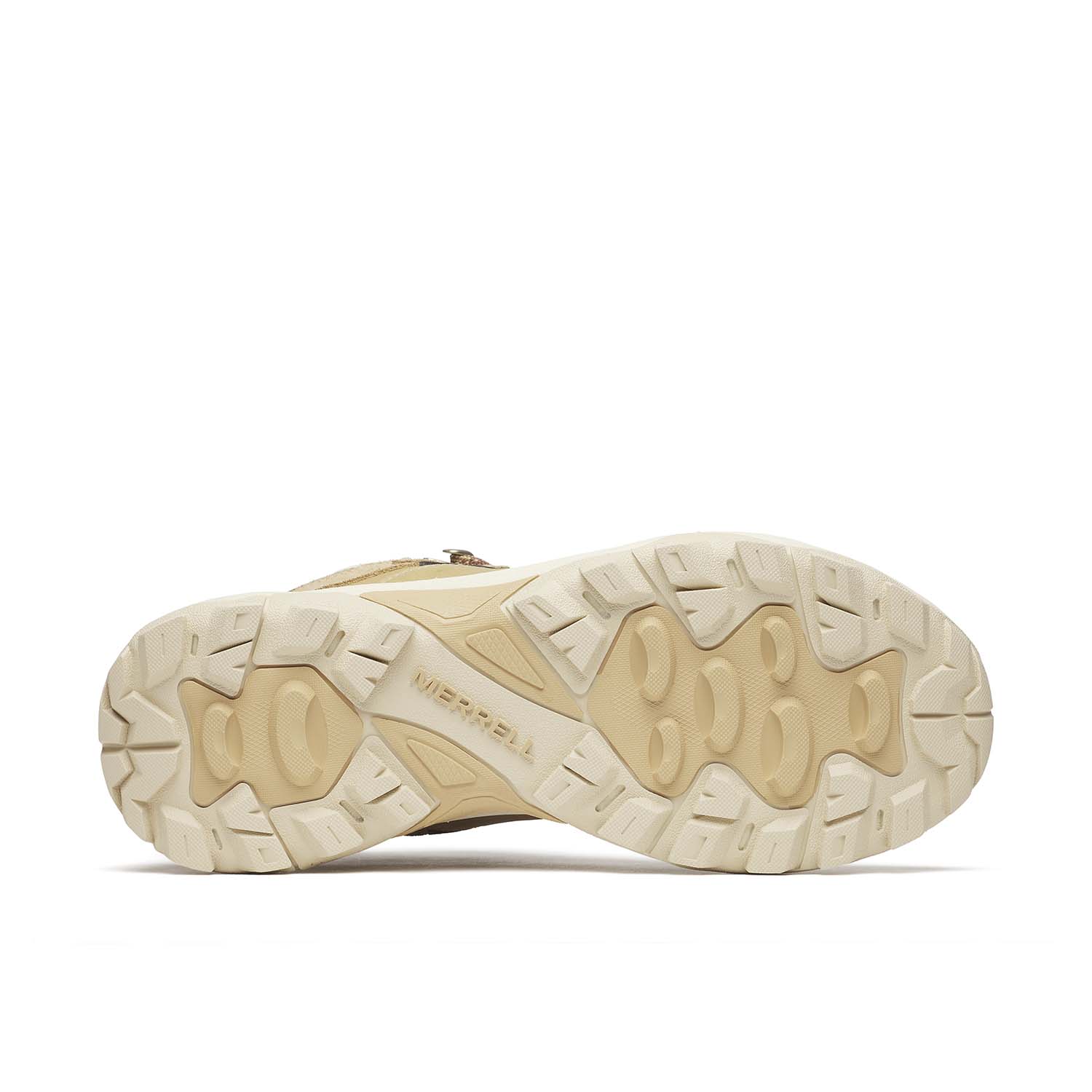 Botin Mujer Speed Strike 2 Leather Mid Waterproof Beige Merrell