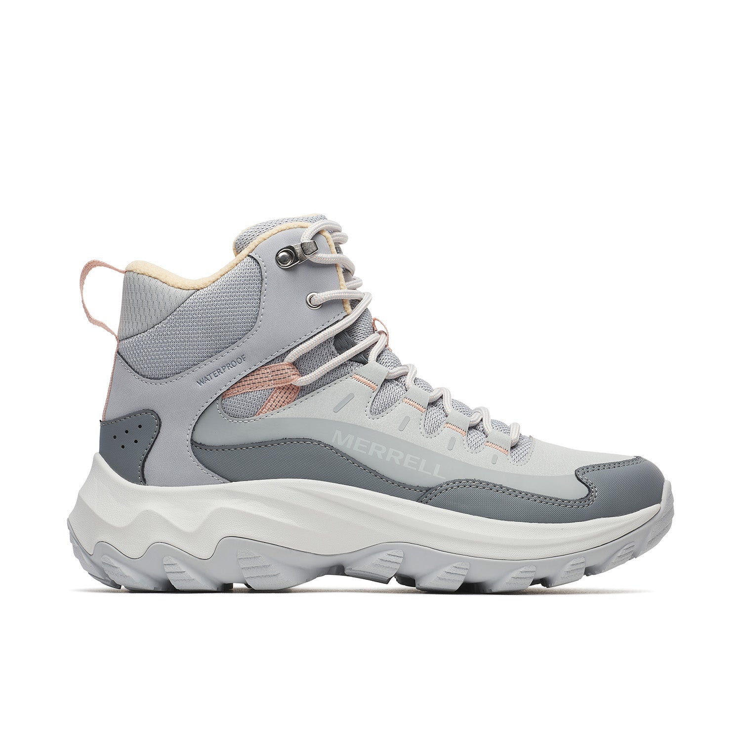 Botin Mujer Thermo Chill 2 Mid Waterproof Gris Merrell