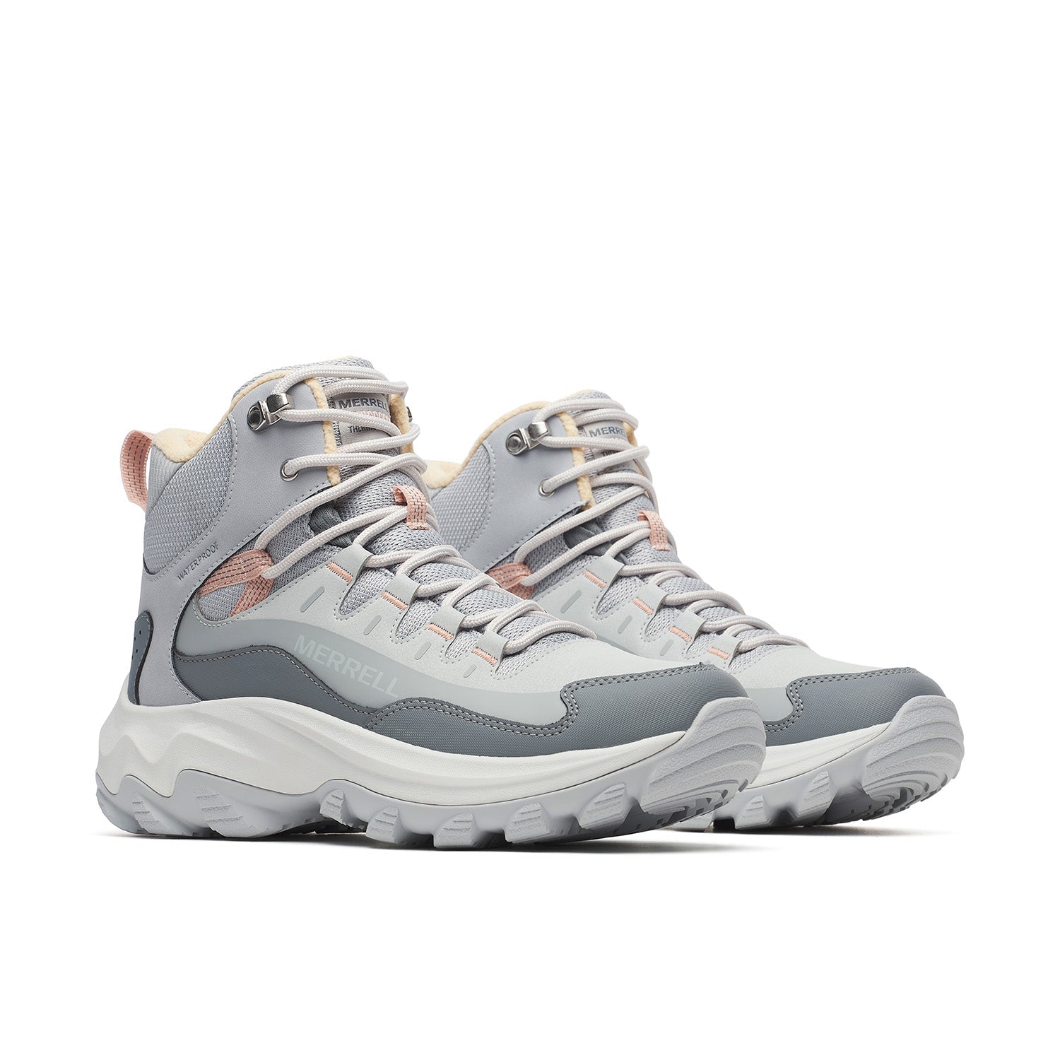 Botin Mujer Thermo Chill 2 Mid Waterproof Gris Merrell