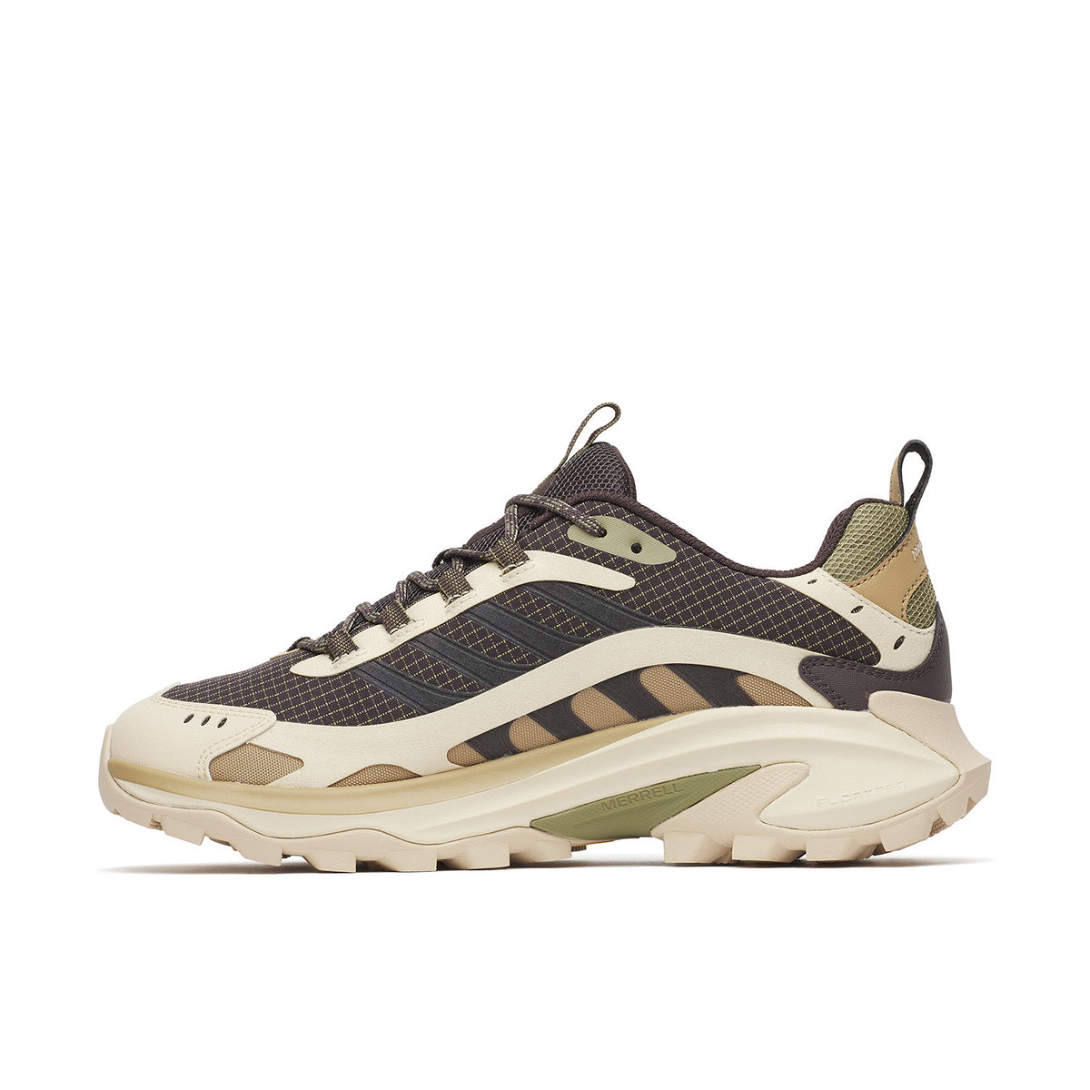 Zapatilla Hombre Moab Speed 2 Sport Multicolor Café Merrell