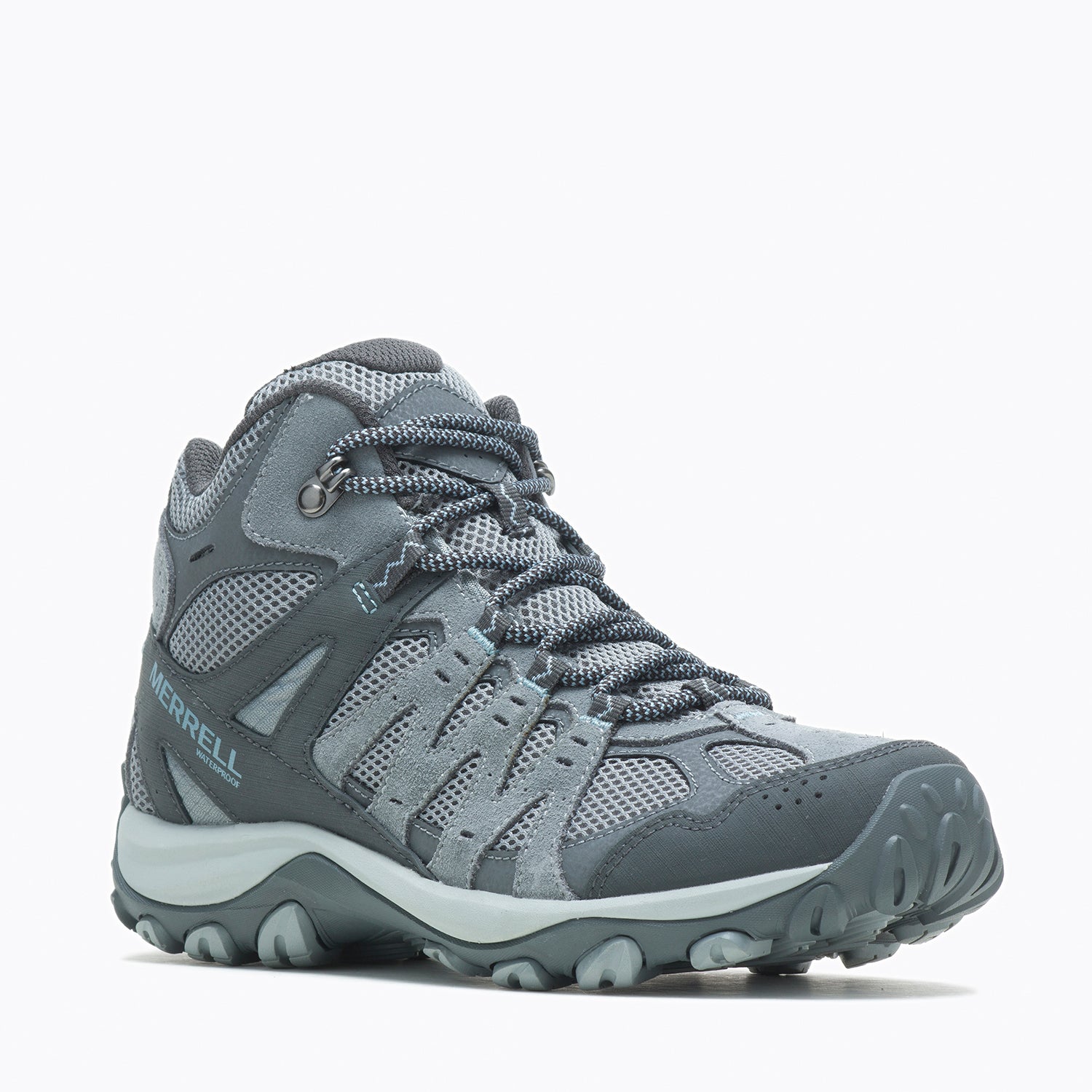 Botin Mujer Accentor 3 Mid Waterproof Celeste Merrell