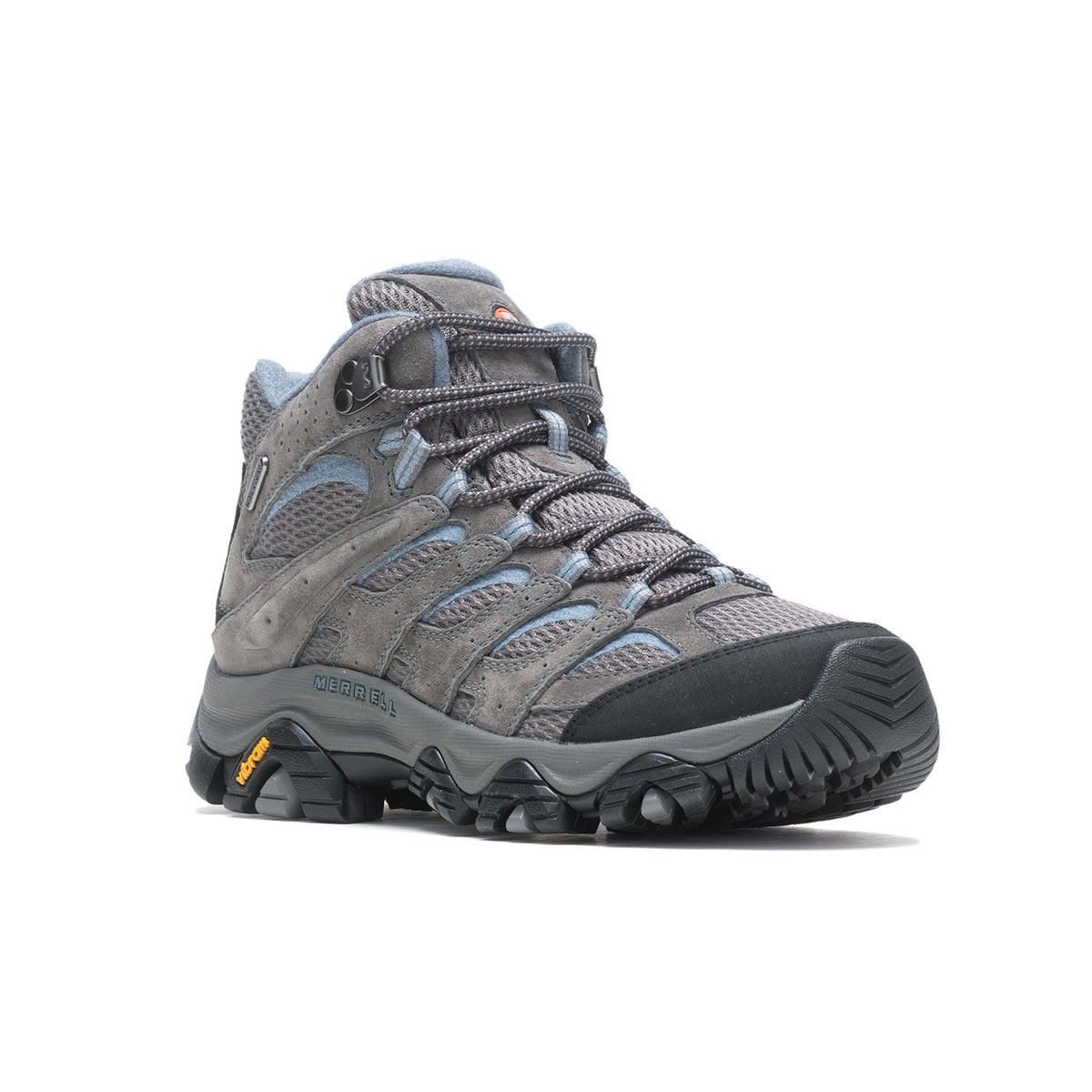 Botin Mujer Moab 3 Mid Waterproof Gris Merrell