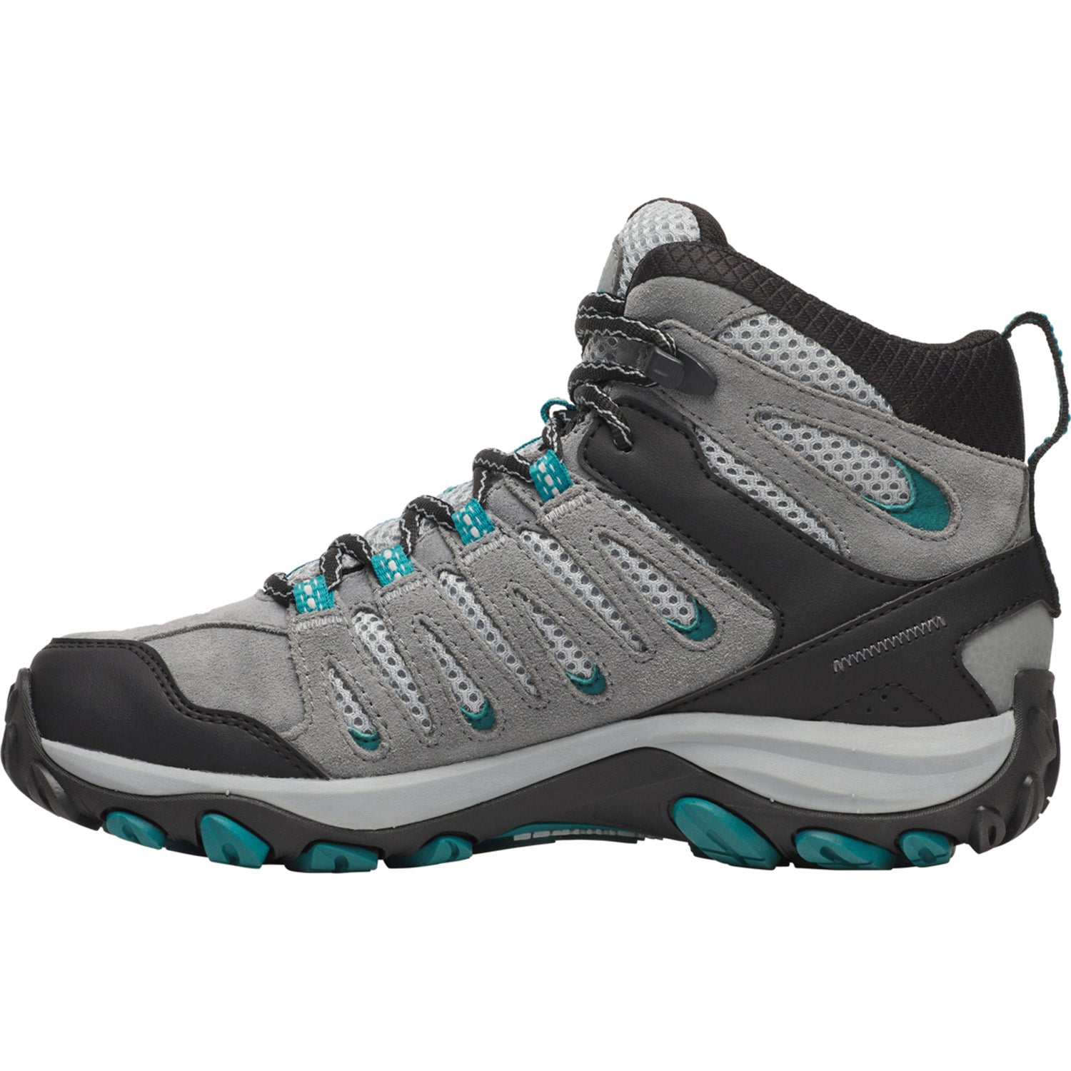 Botin Mujer Crosslander 3 Mid Waterproof Gris Merrell