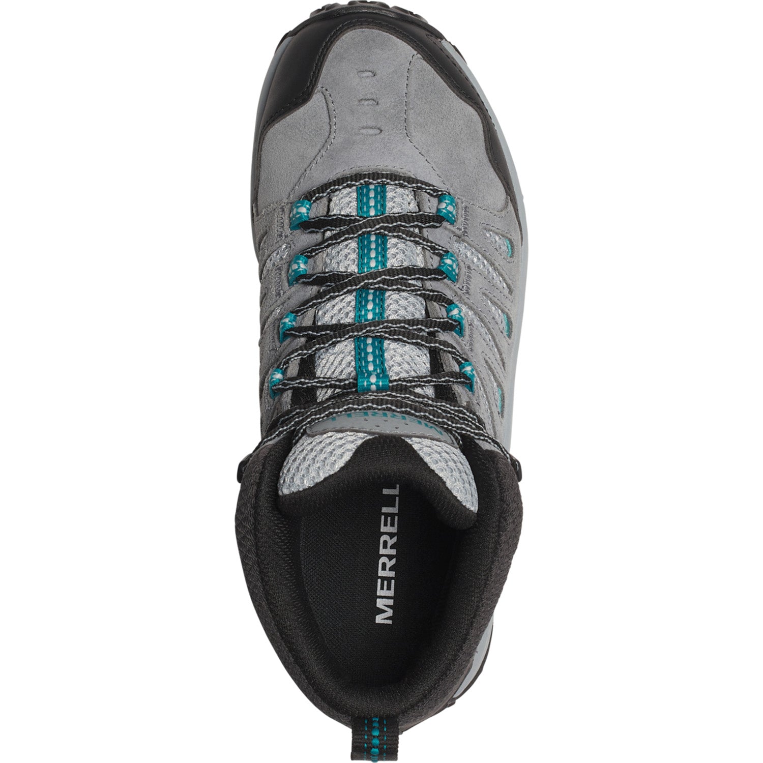 Botin Mujer Crosslander 3 Mid Waterproof Gris Merrell