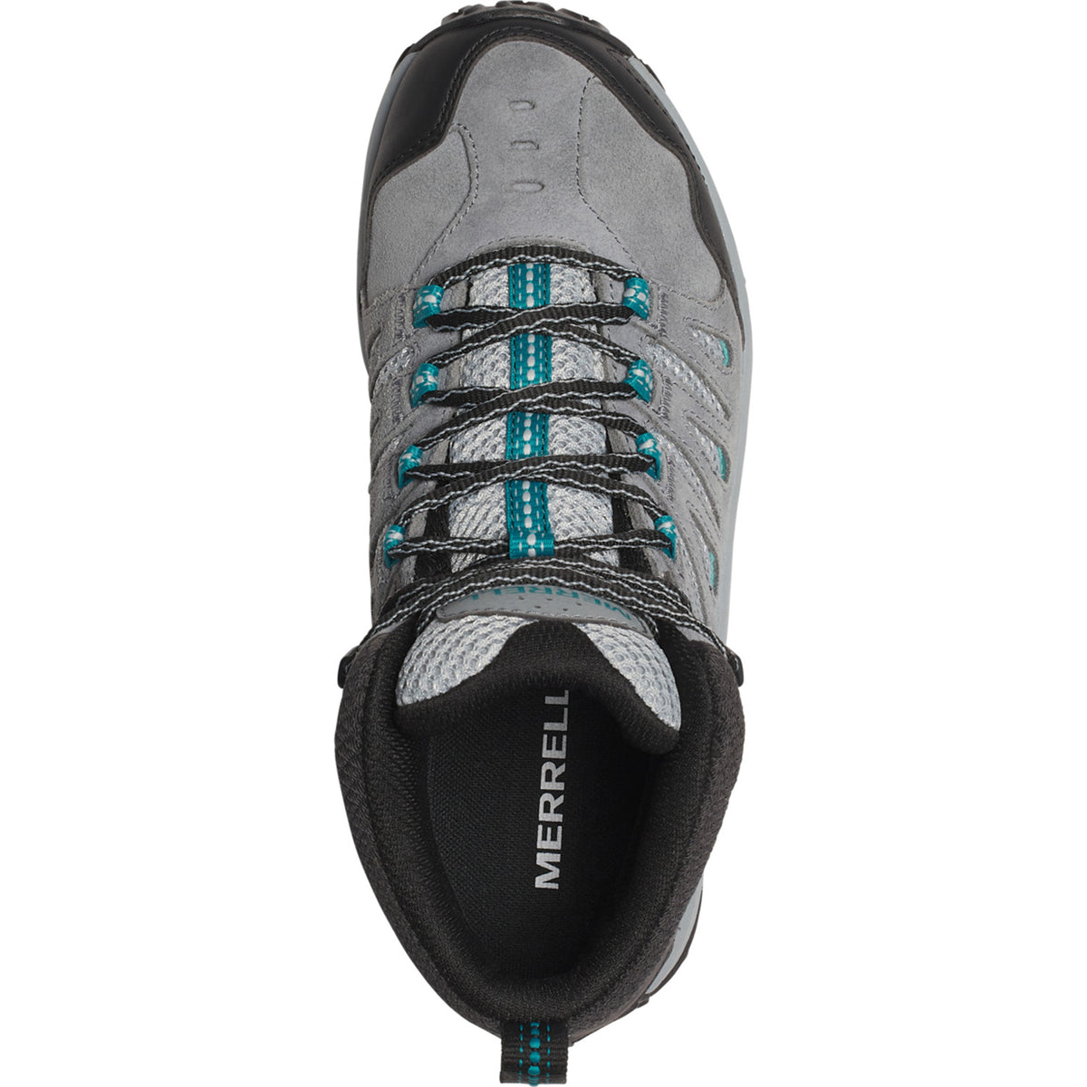 Botin Mujer Crosslander 3 Mid Waterproof Gris Merrell