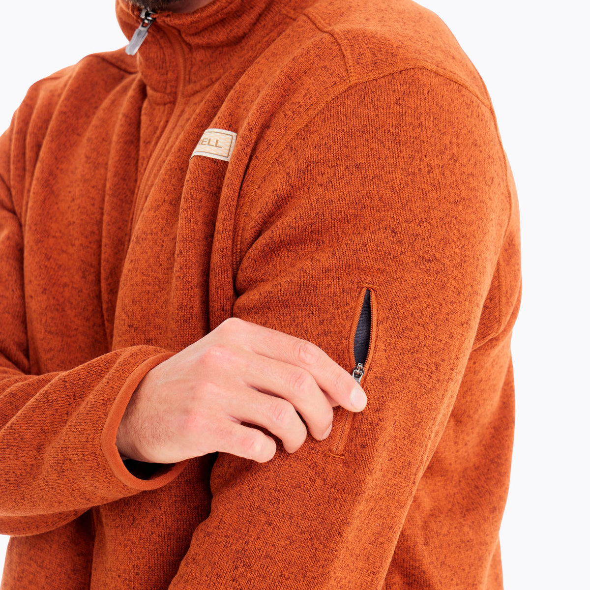 Polar Hombre Sweater Weather Full Zip Naranjo Merrell
