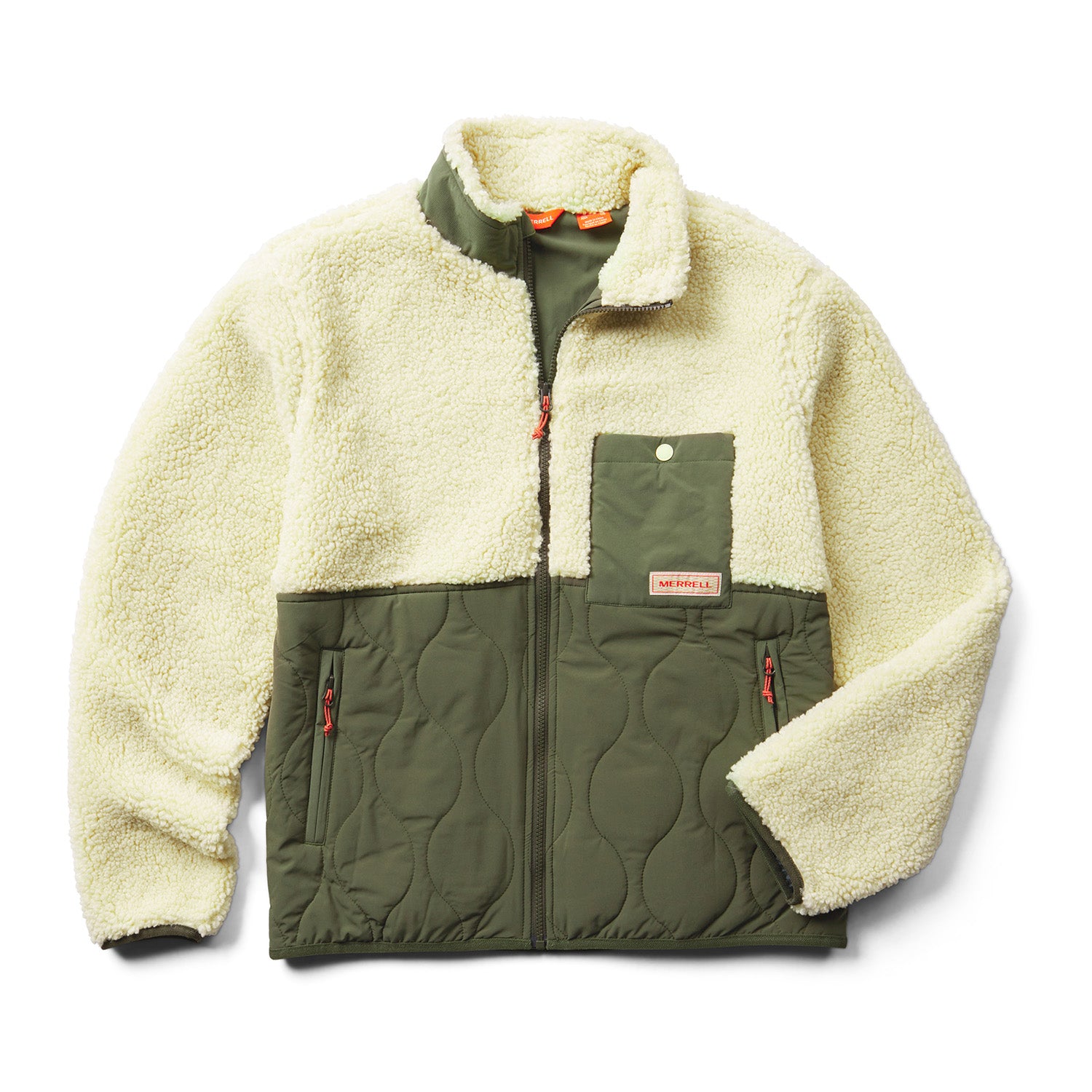 Polar Hombre Sherpa Mixup Jacket Amarillo Merrell – Merrell Chile