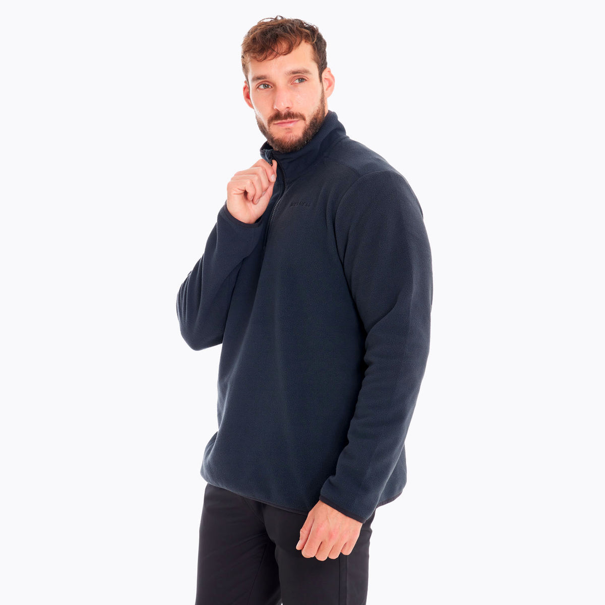 Polar Hombre Terrain 1/4 Zip Negro Merrell