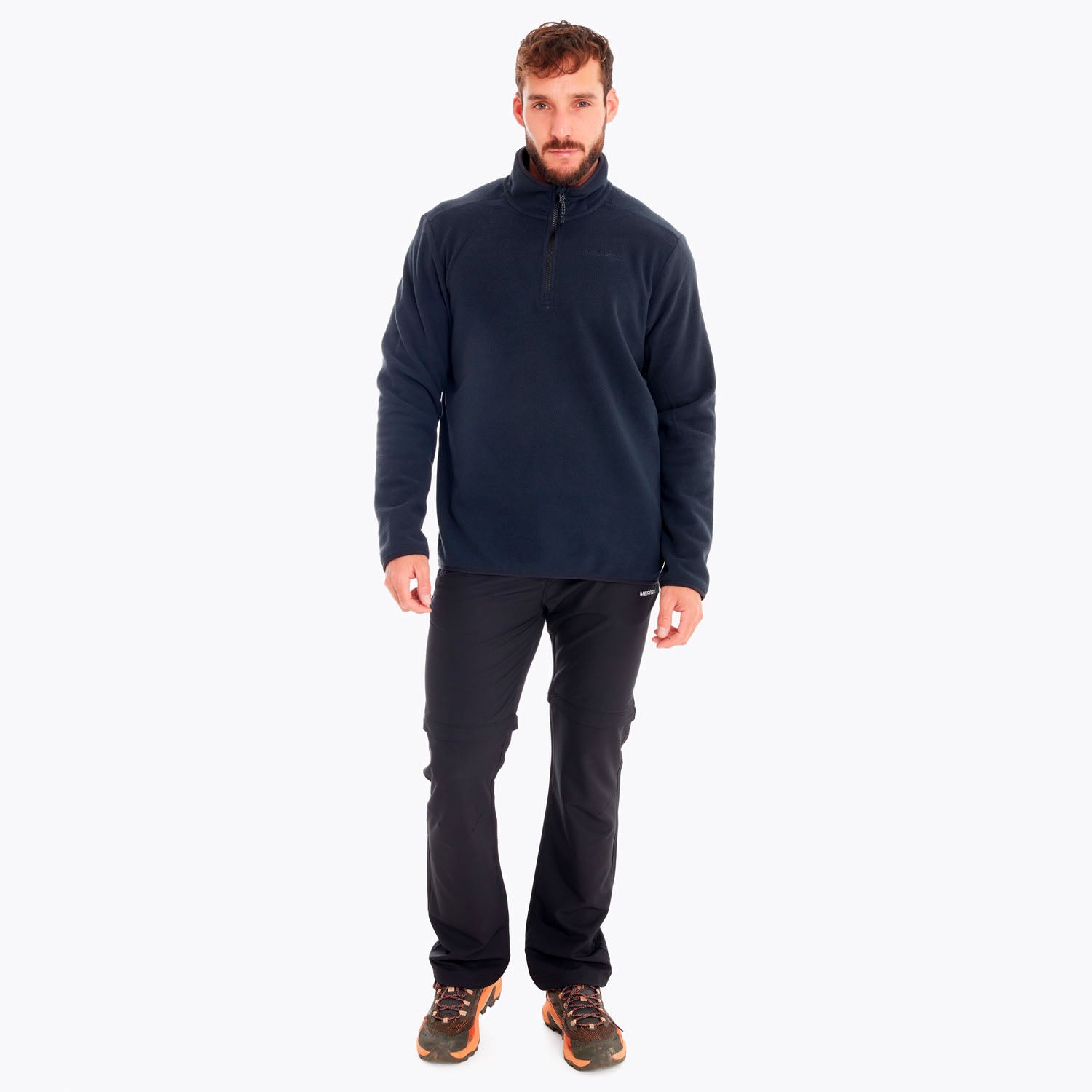 Polar Hombre Terrain 1/4 Zip Negro Merrell – Merrell Chile
