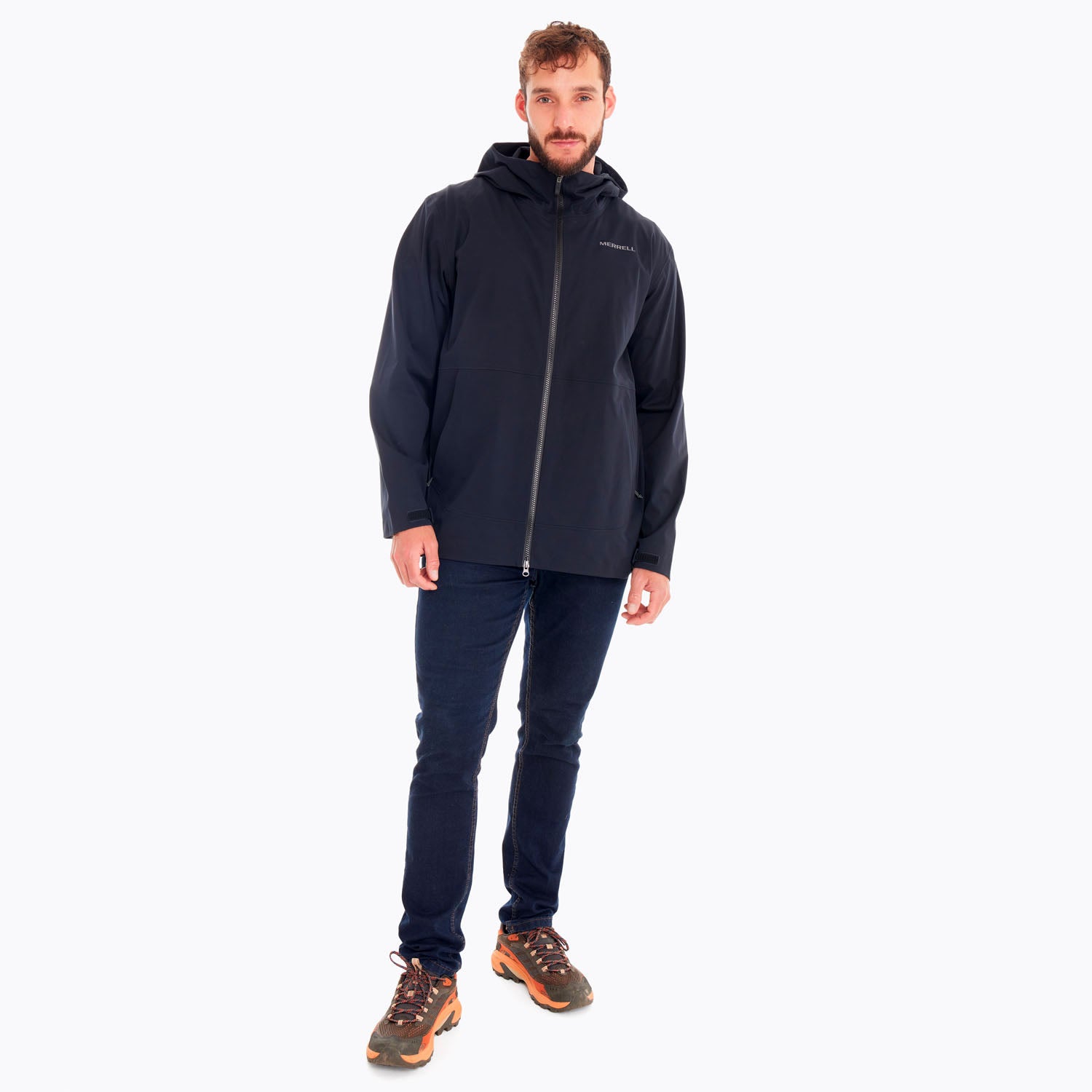 Impermeable Hombre Whisper Rain Shell Negro Merrell – Merrell Chile