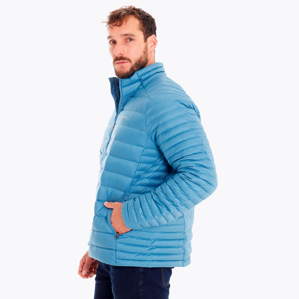 Parka Hombre Ridgevent Thermo Jacket Azul Merrell