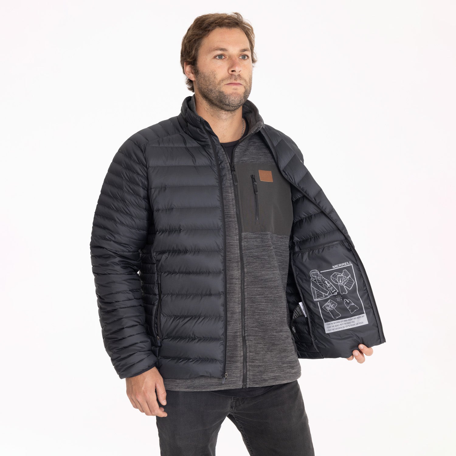 Parka Hombre Ridgevent Thermo Jacket Negro Merrell – Merrell Chile