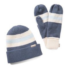 Beanie + Mitones Unisex Holiday Azul Merrell