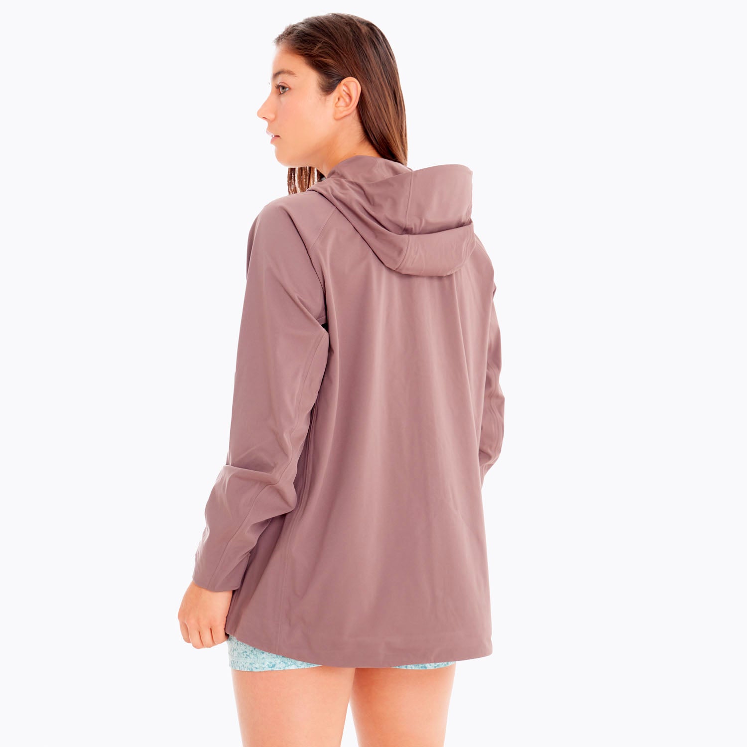 Impermeable Mujer Whisper Rain Shell Rosado Oscuro Merrell