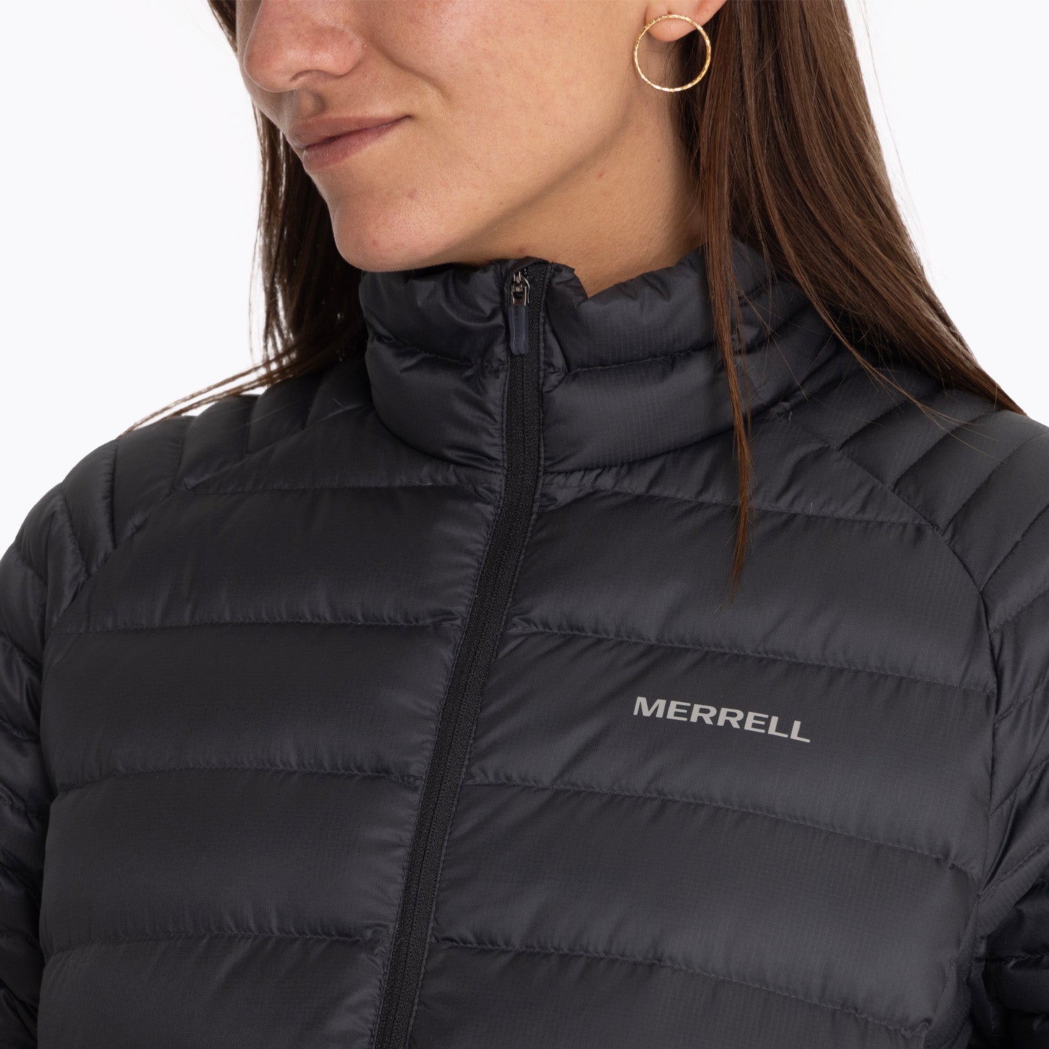 Parka Mujer Ridgevent Thermo Jacket Negro Merrell