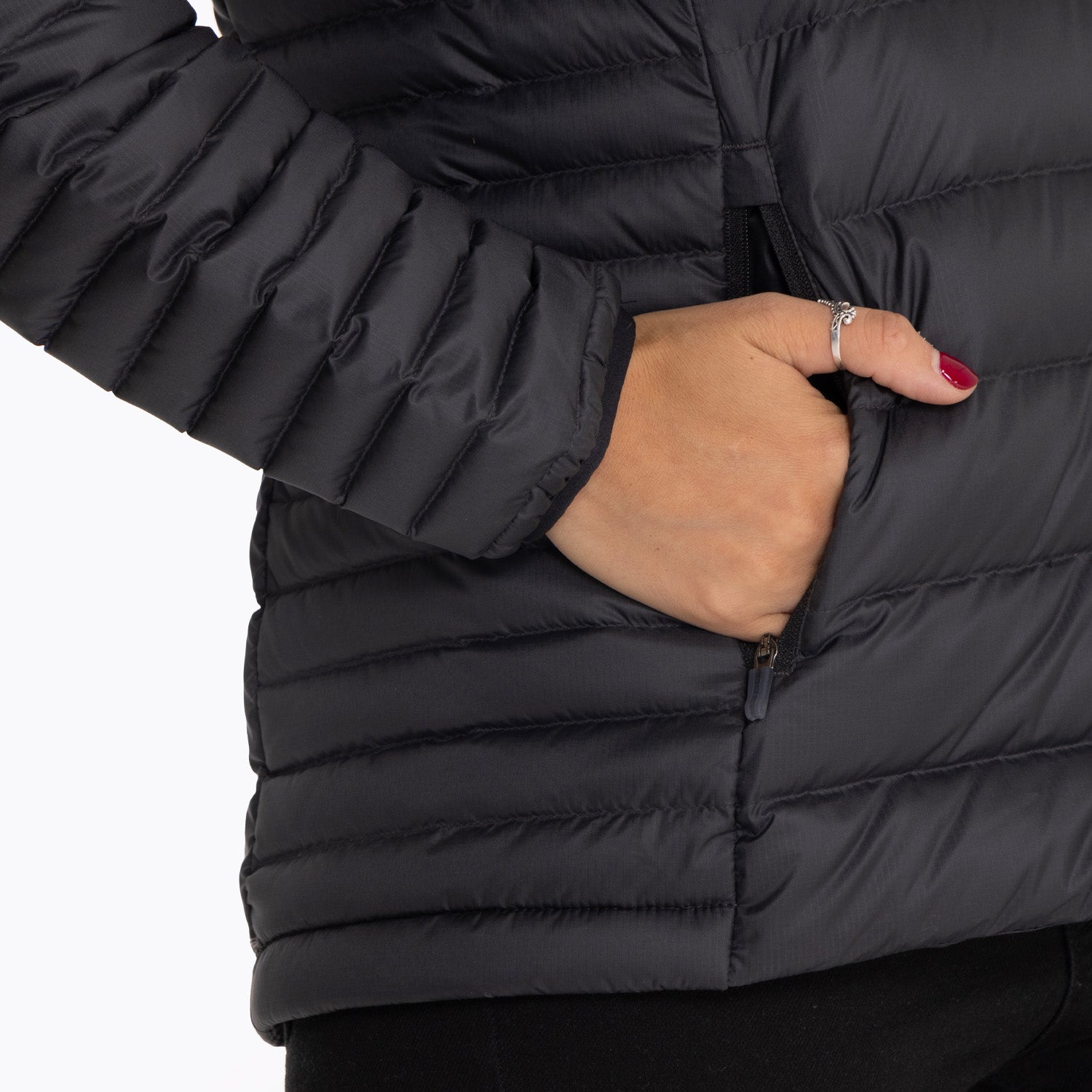 Parka Mujer Ridgevent Thermo Jacket Negro Merrell