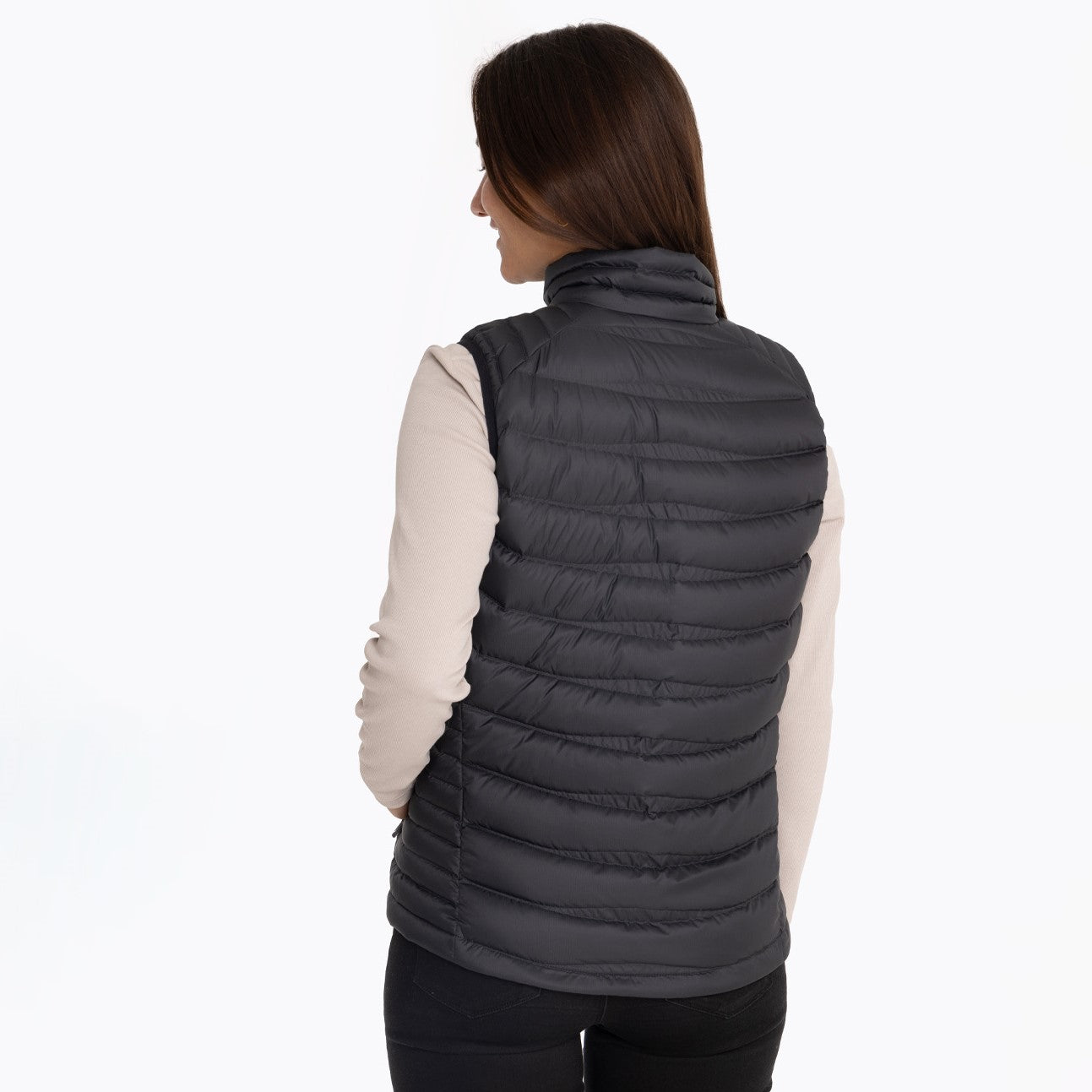 Parka Sin Mangas Mujer Ridgevent Vest Negro Merrell