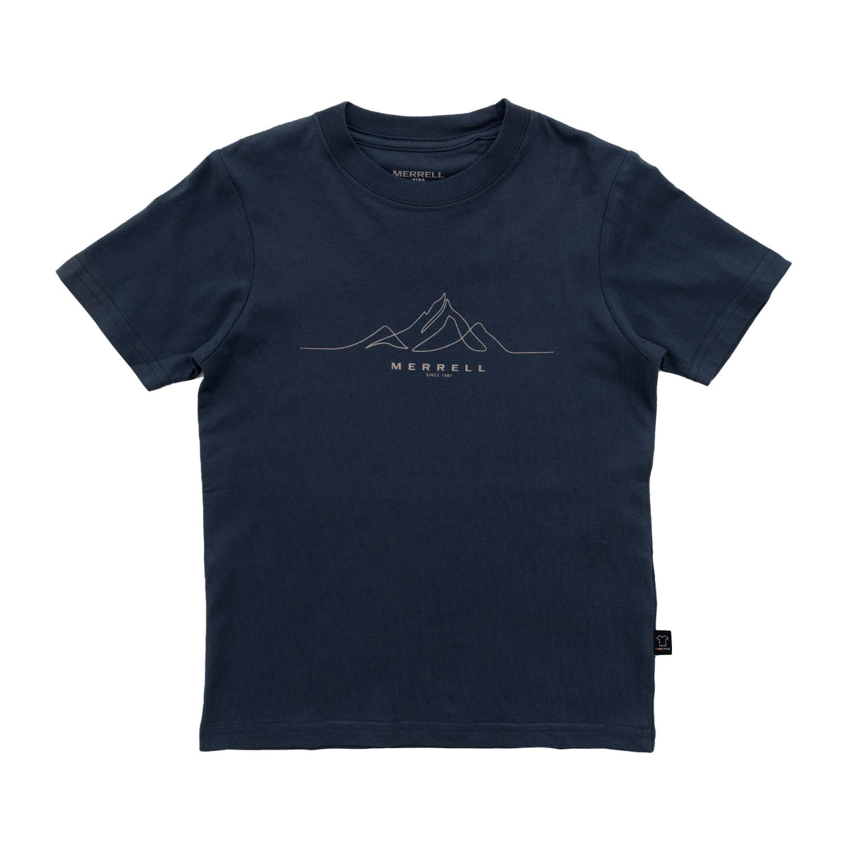 Polera Niño Alerce Merrell Azul
