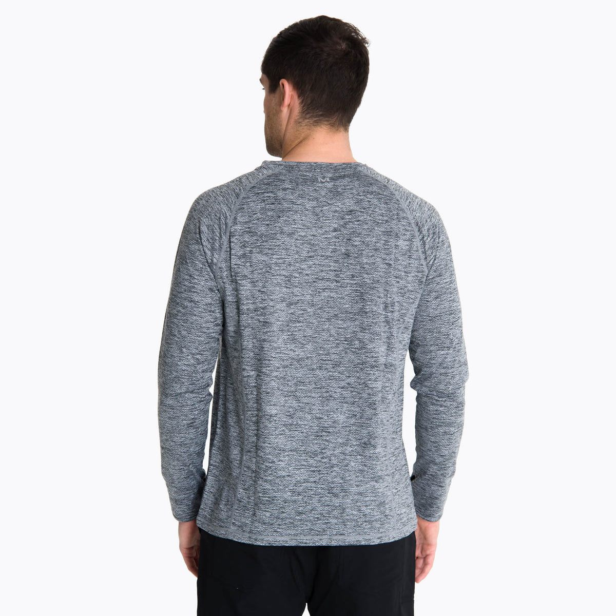 Polera Manga Larga Hombre Sport Gris Oscuro Merrell