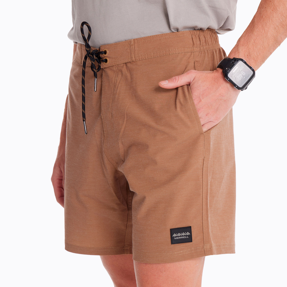 Traje De Baño Hombre Eamont Boardshort Mostaza Merrell