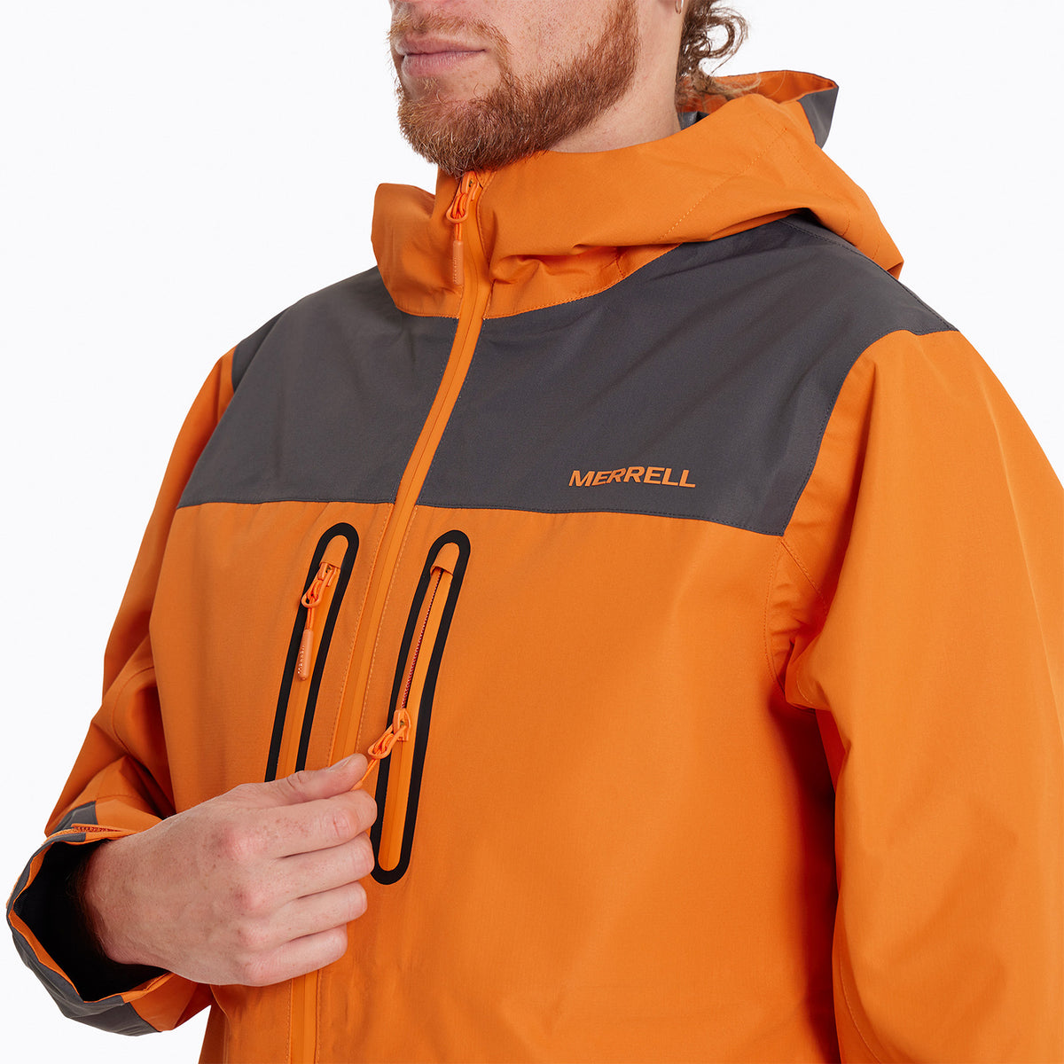 Chaqueta Hombre Mesquite Hardshell Naranjo Merrell
