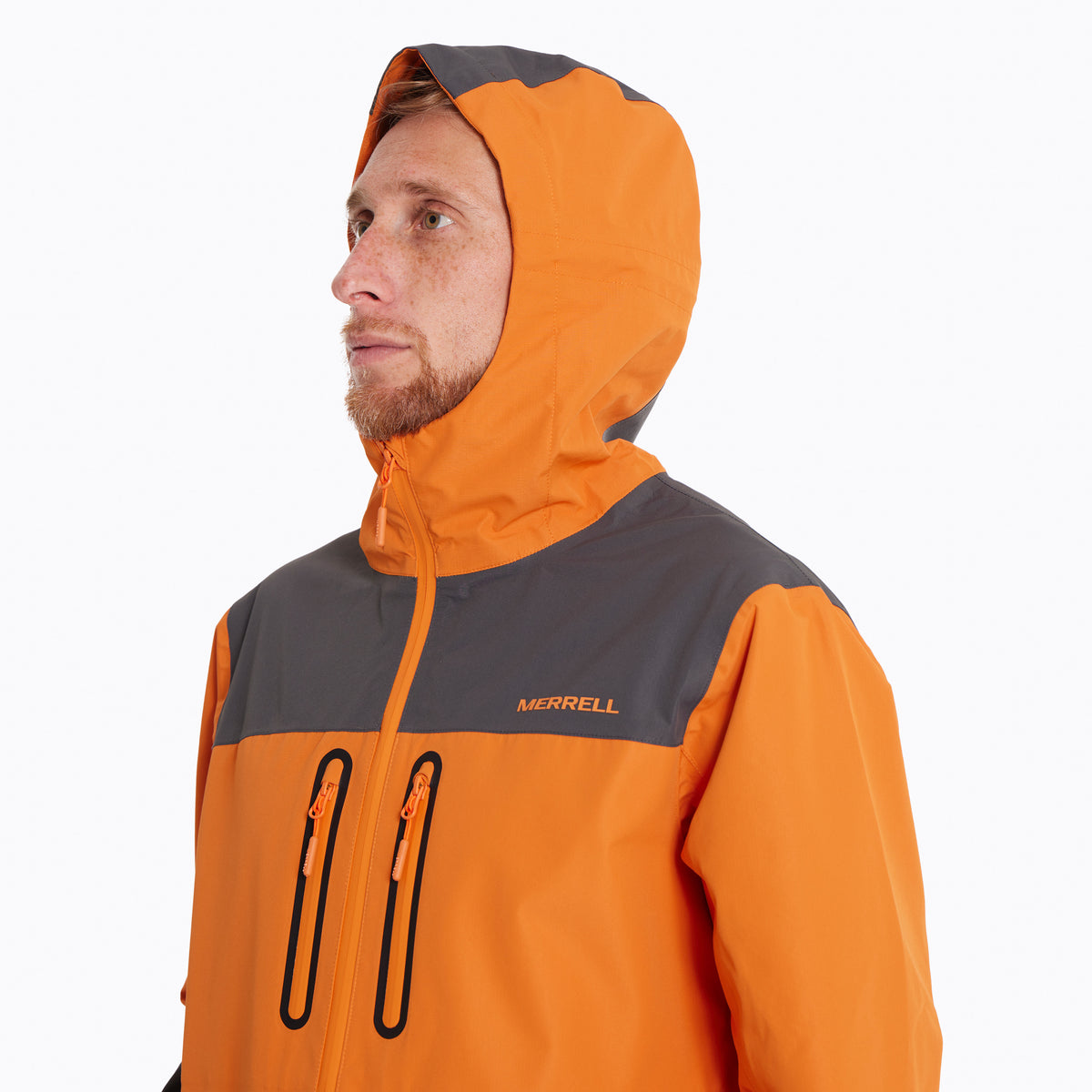 Chaqueta Hombre Mesquite Hardshell Naranjo Merrell